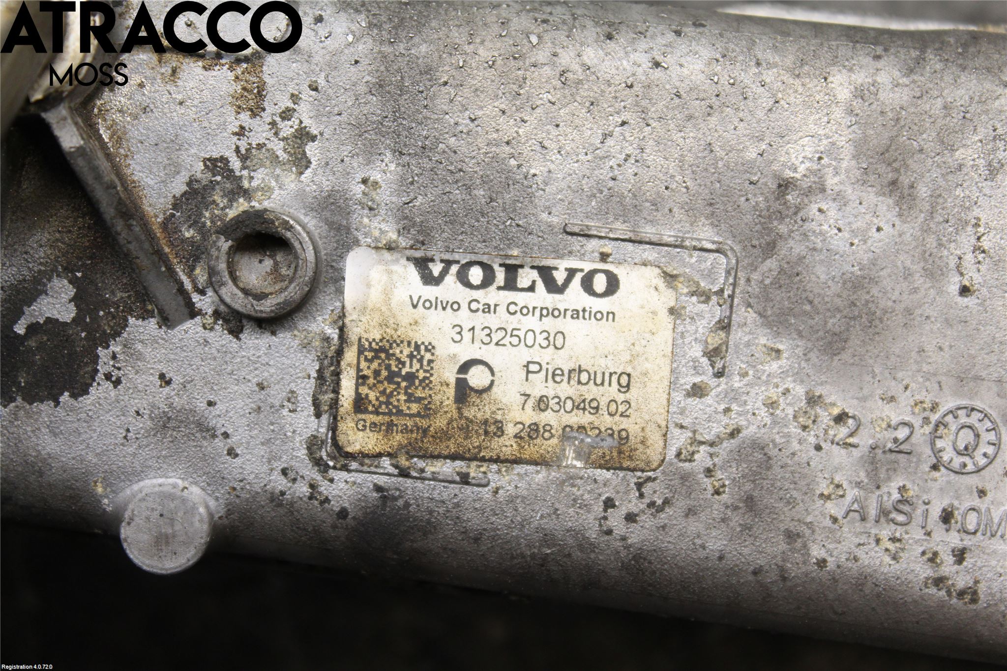 Volvo V70 14-16 Eksos Kjøler