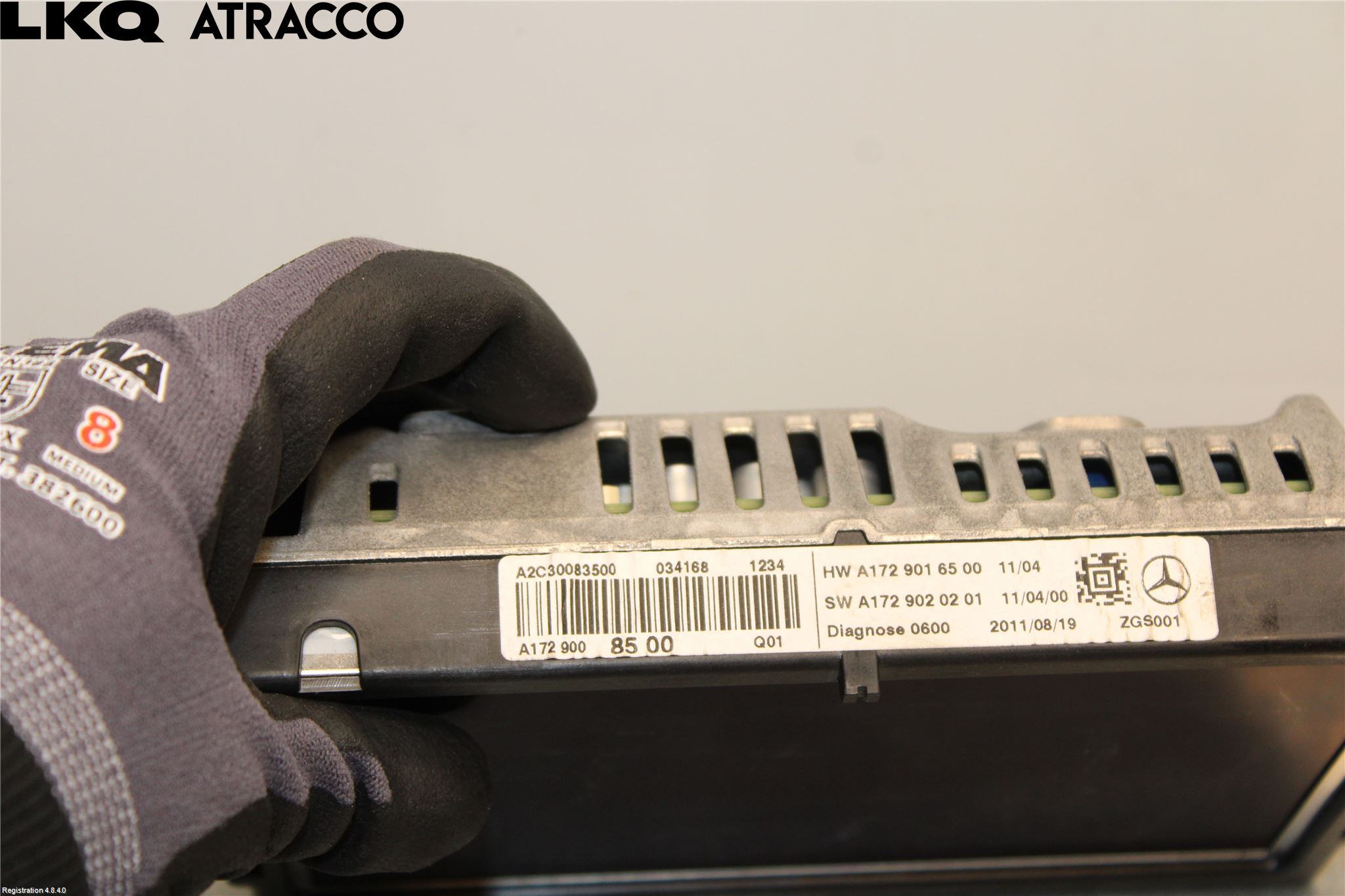 Mercedes-Benz MB C-KLASS (W204) 07-15 Multifunktionsdisplay