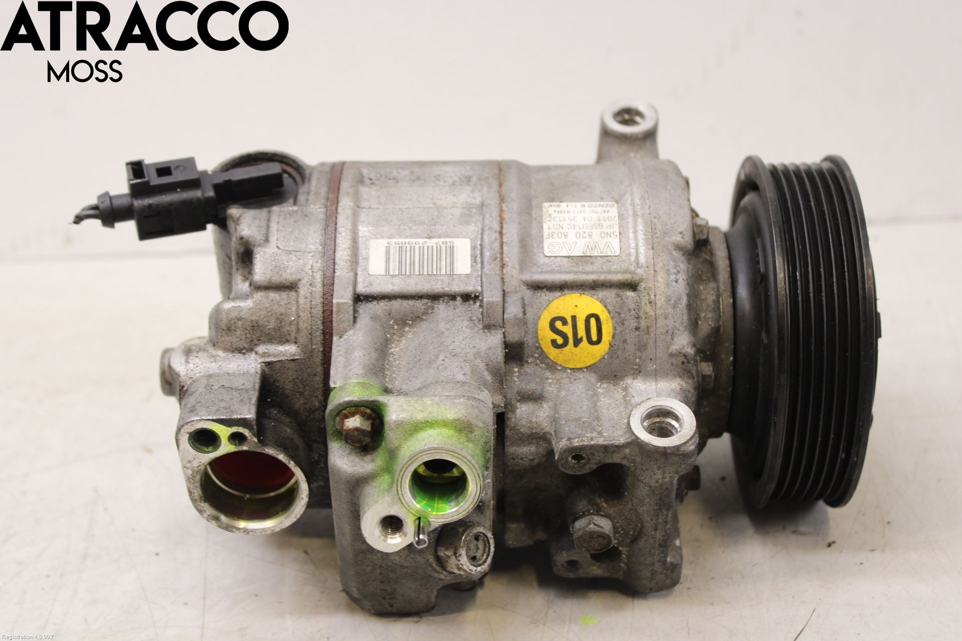 Volkswagen VW GOLF VI 09-13 Varme Ac Kompressor