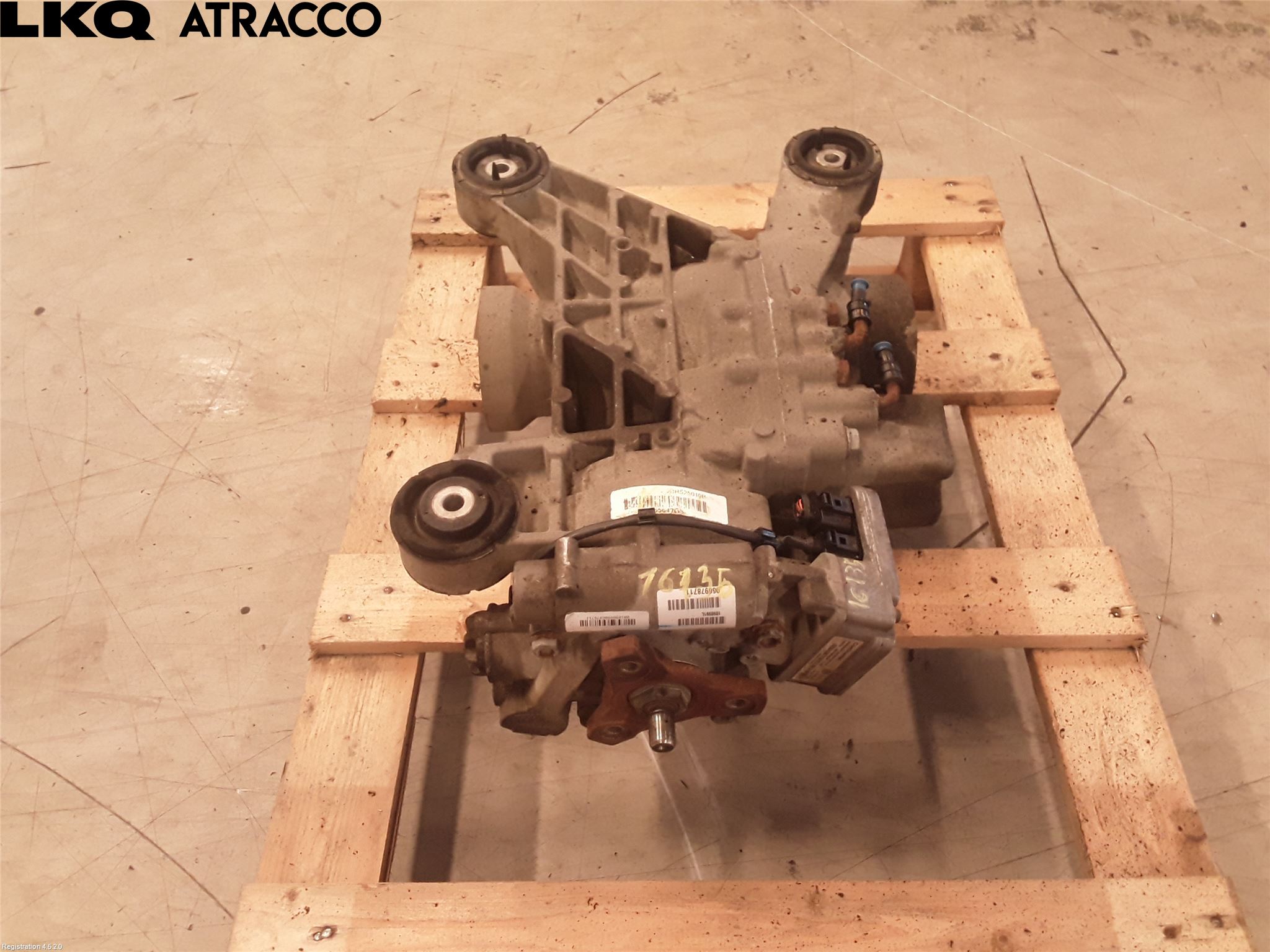 Skoda YETI Bakaksel Kardang Bak -Diff