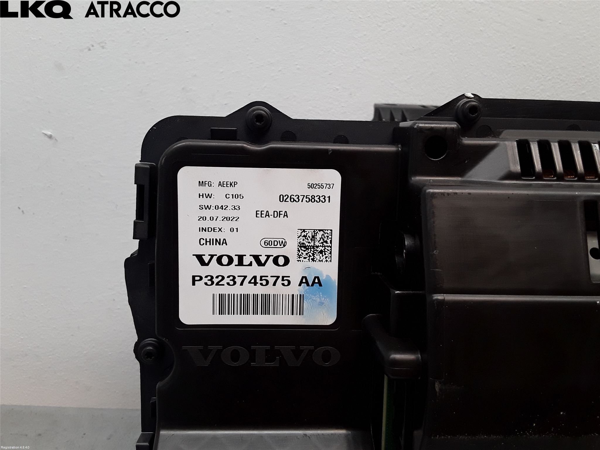 Polestar 2 20- Instr Kombinert