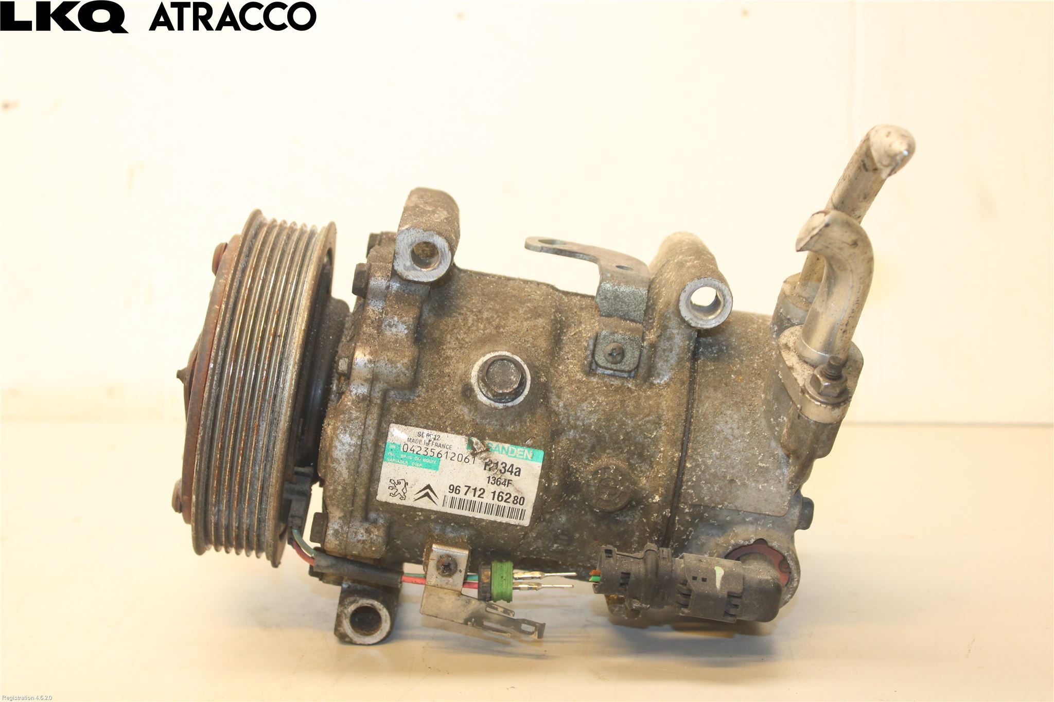 Citroen C3 10-17 Varme Ac Kompressor