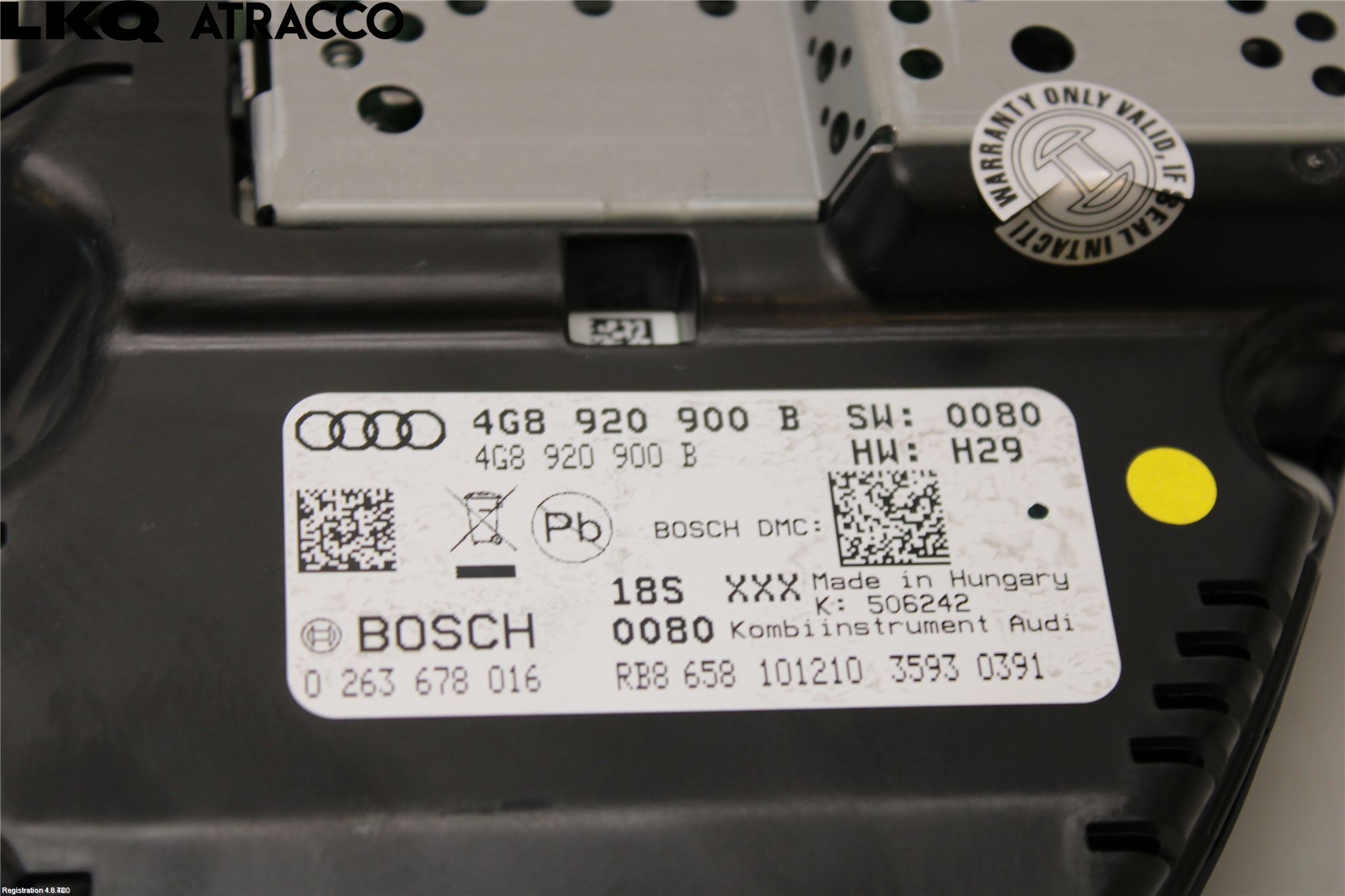 Audi A7/S7 4G 11-17 Instr Kombinert