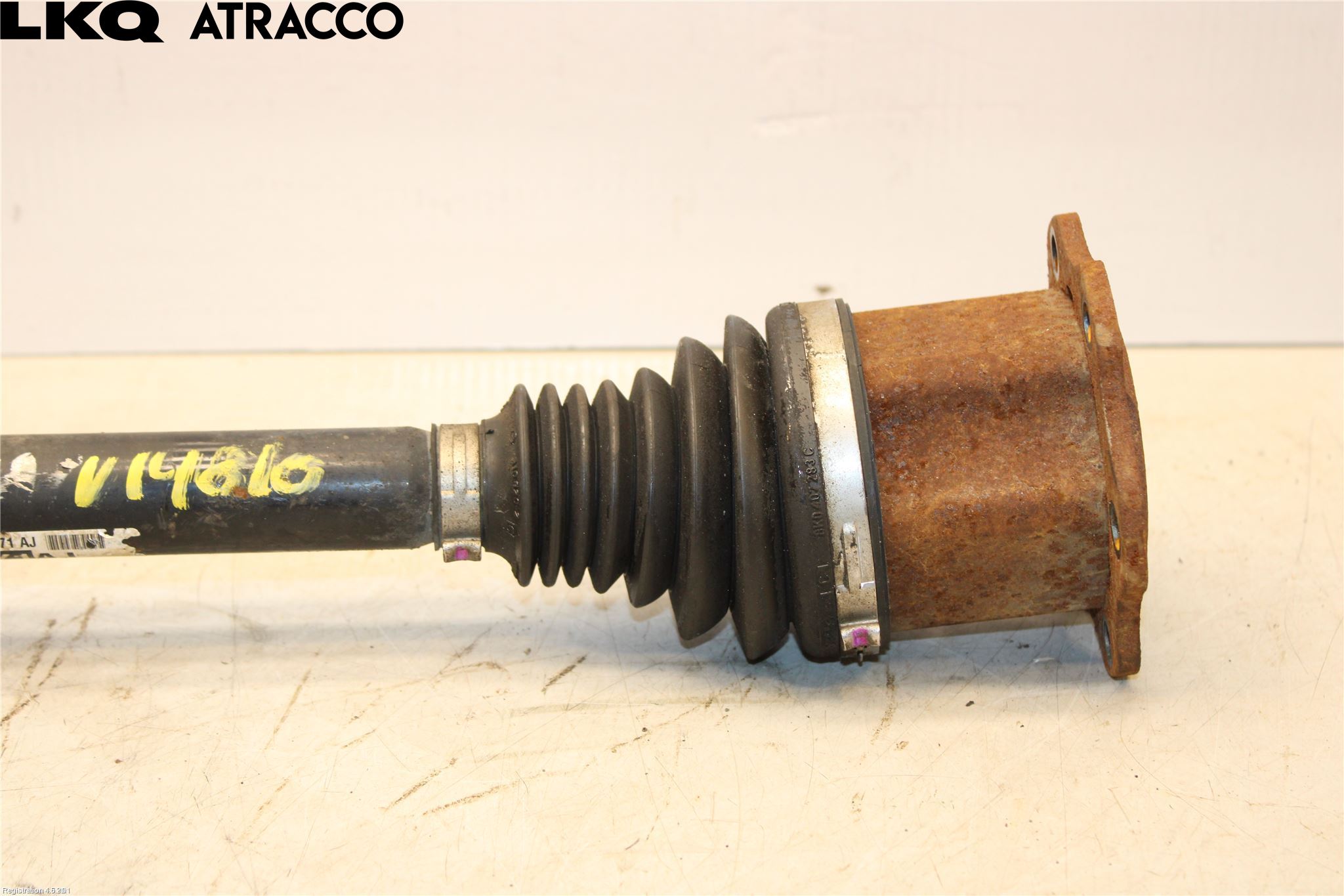 Audi A4 12-15 Drivaksel Foran Kompl Venstre