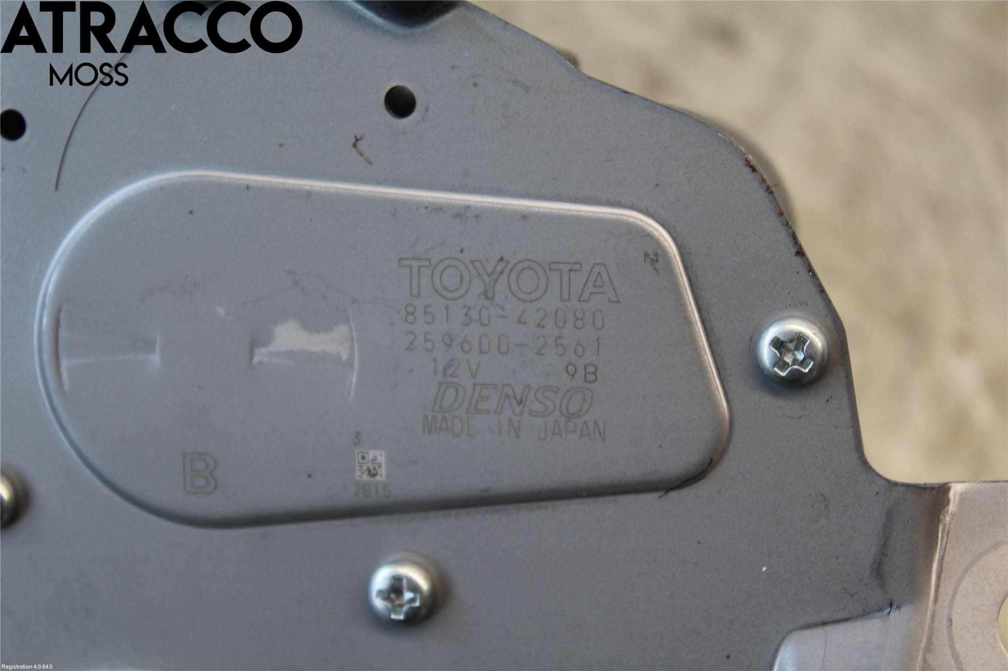 Toyota RAV4 13-18 Viskermotor Bakluke