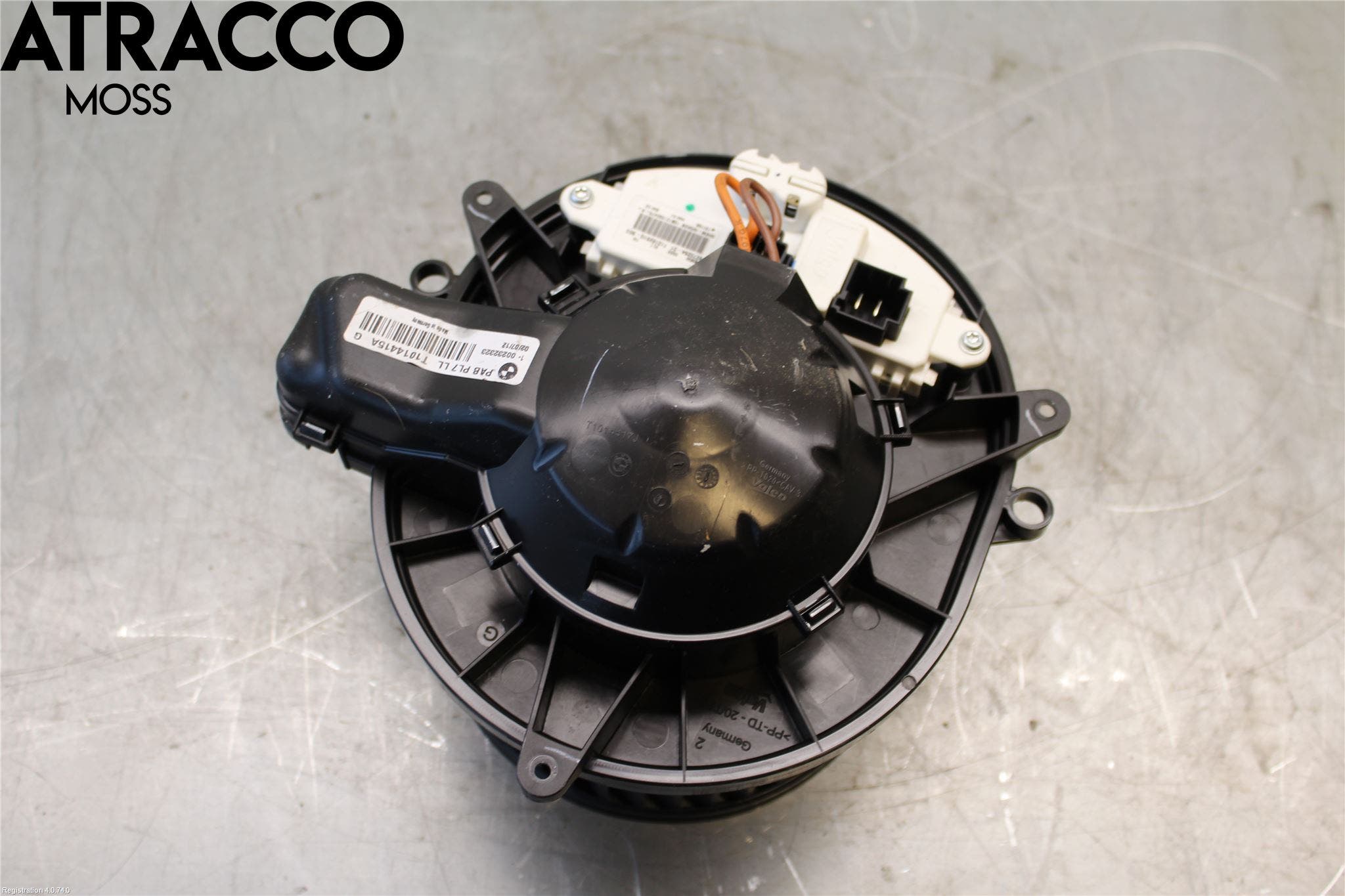 BMW 3 F30/F31/F80 12-19 Varme Ac Varmeapparatvifte