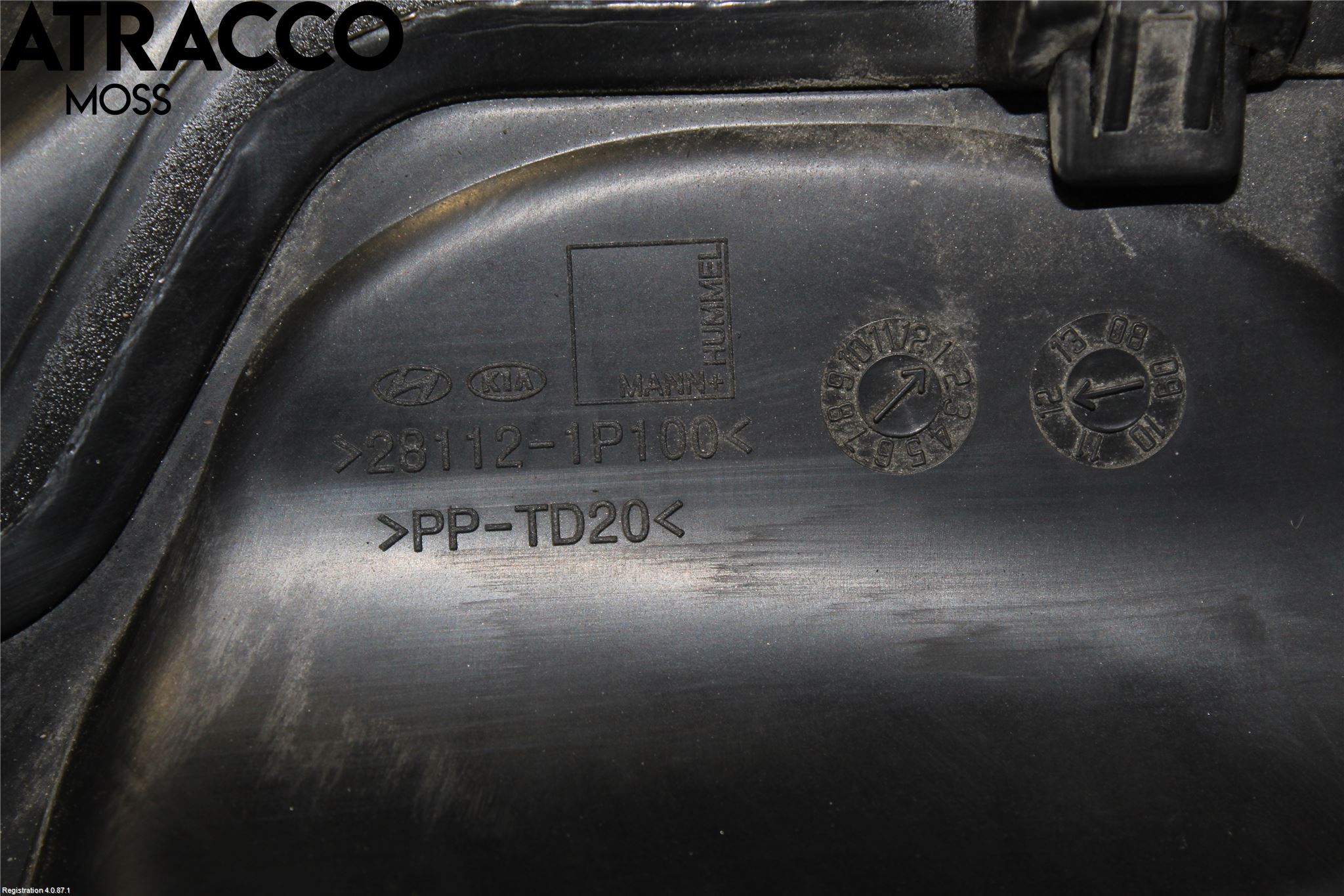 Toyota AURIS 13-19 Luftfilter Boks