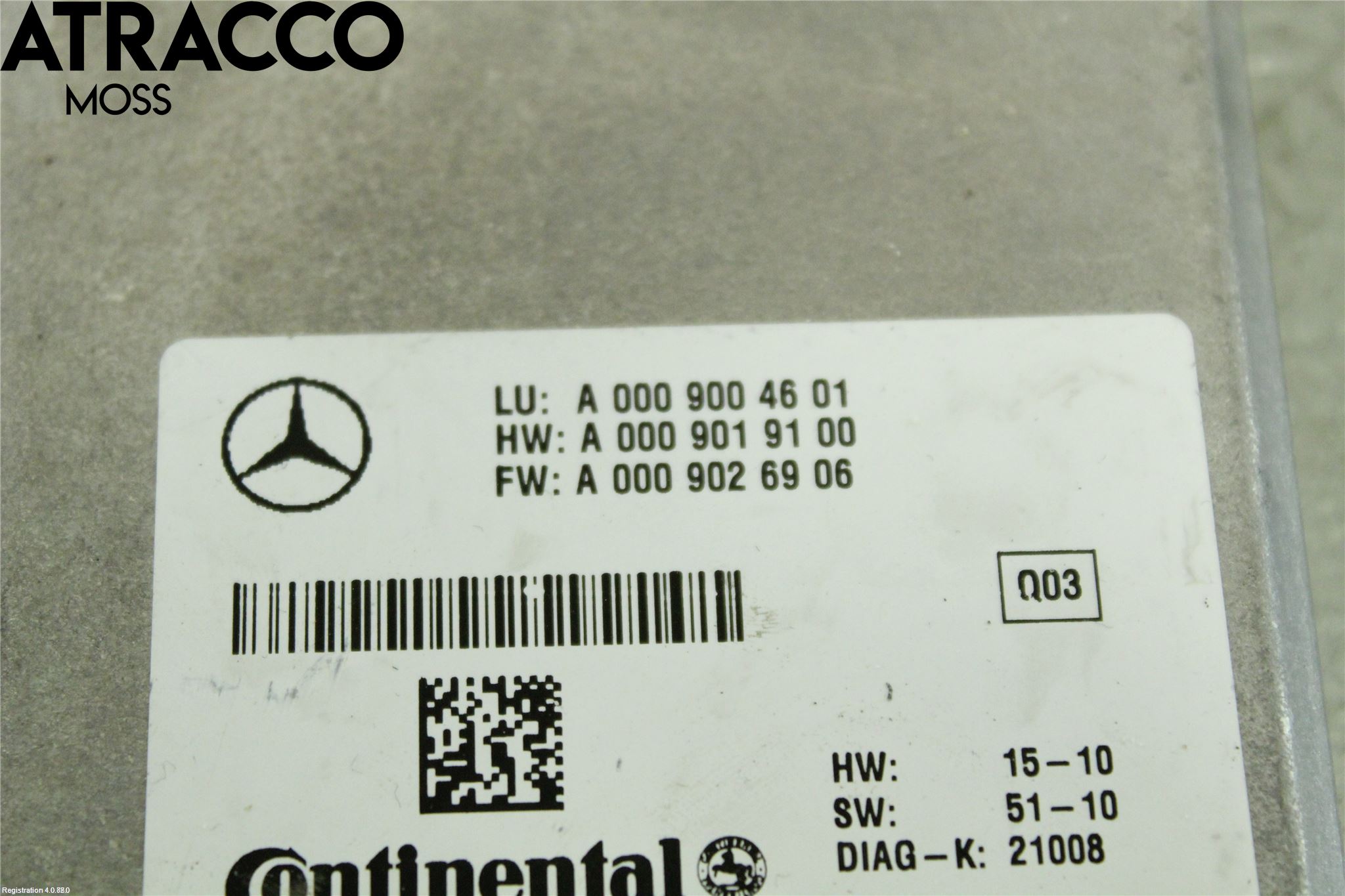 Mercedes-Benz MB S-KLASS (W221) 05-13 Styreenhet Øvrig