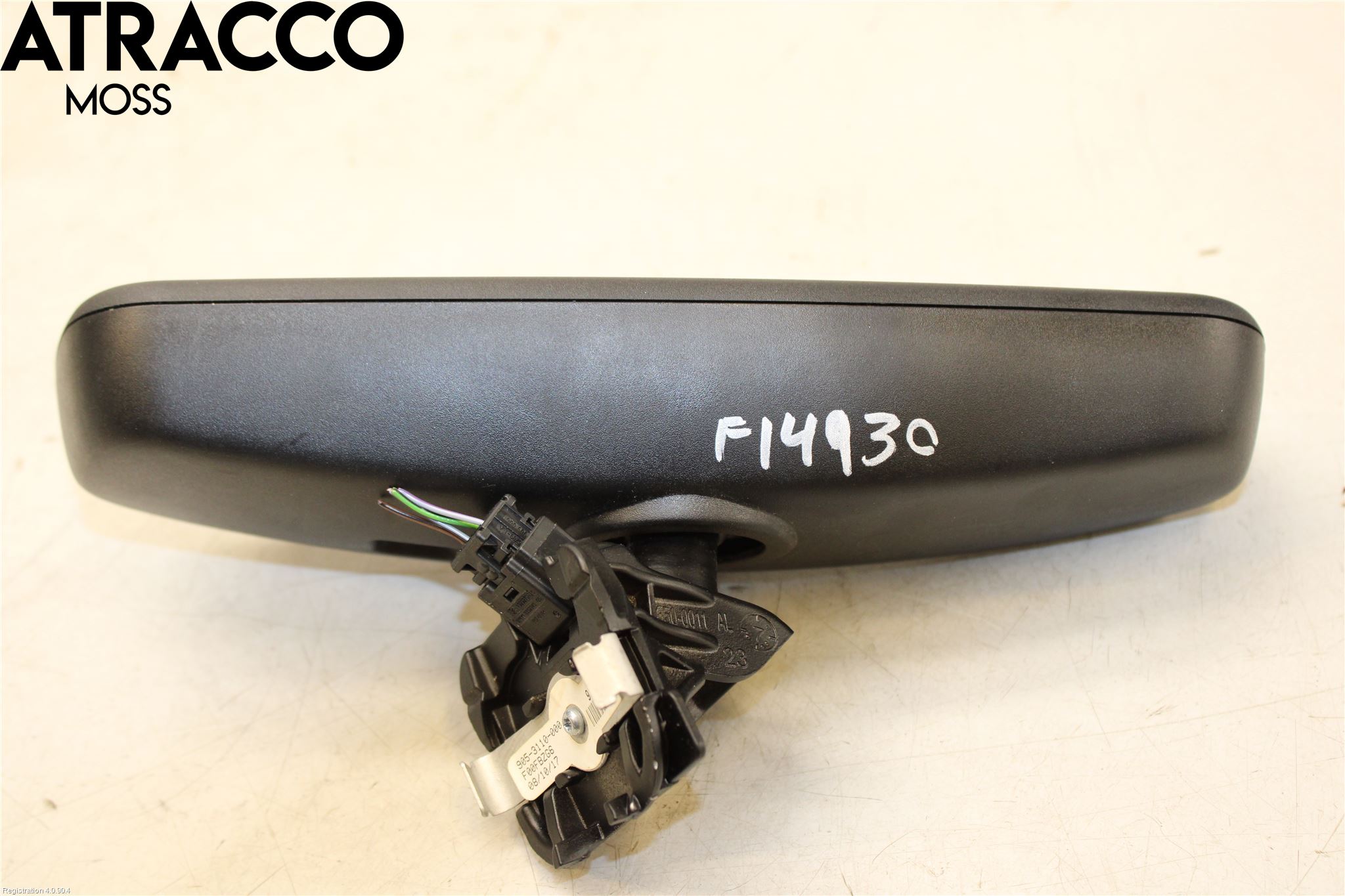 BMW X5 F15 13-18 Speil Innvendig El