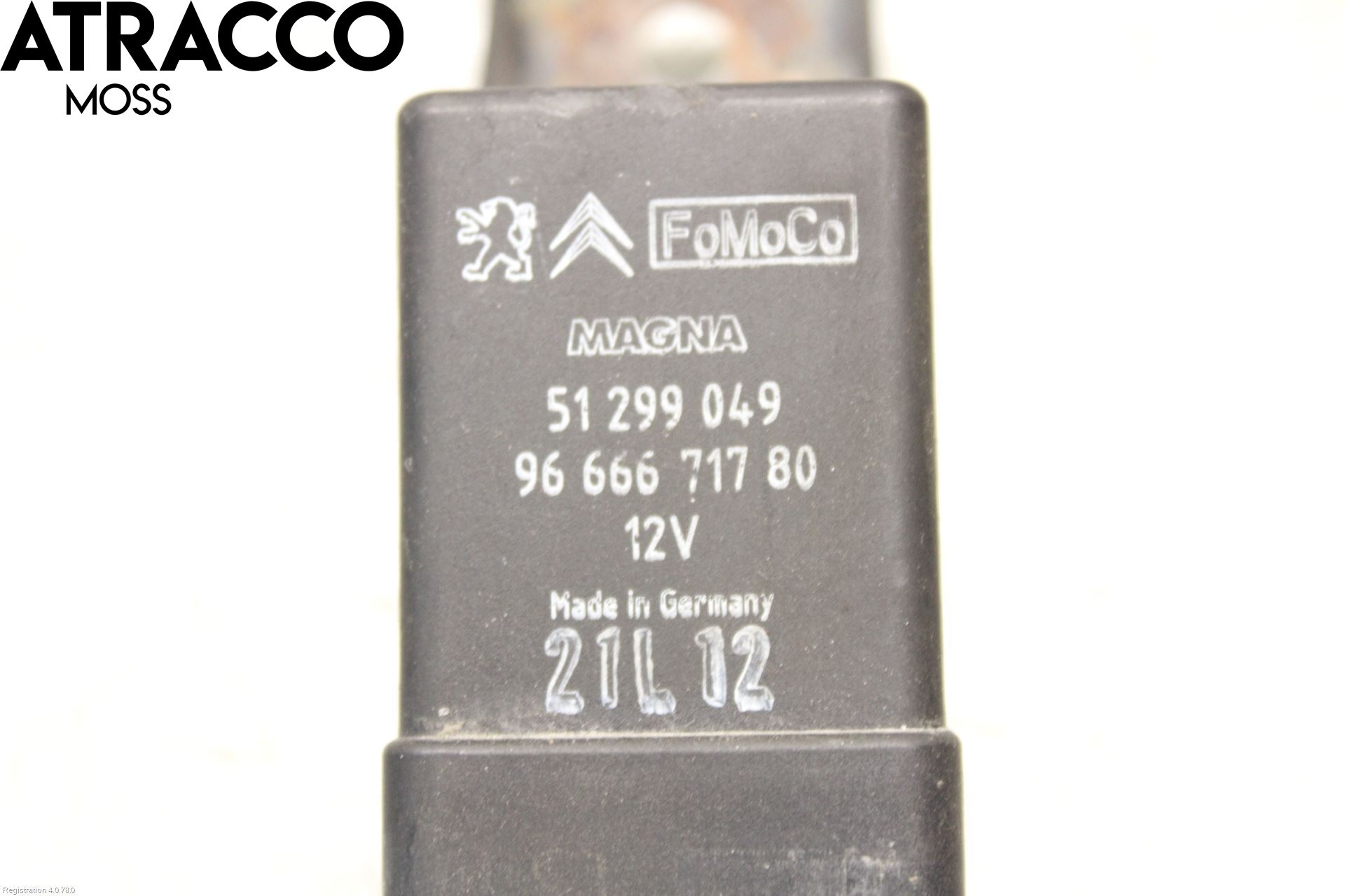 Volvo V40 12-19 Rele Gløding Diesel