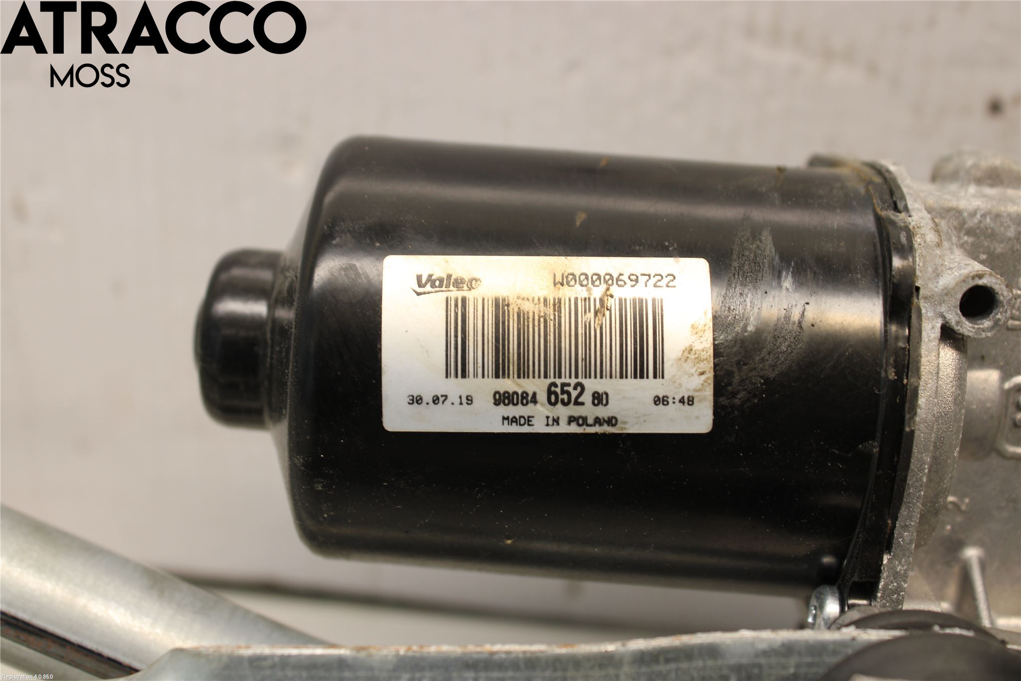 Opel VIVARO 20- Viskermotor Frontrute