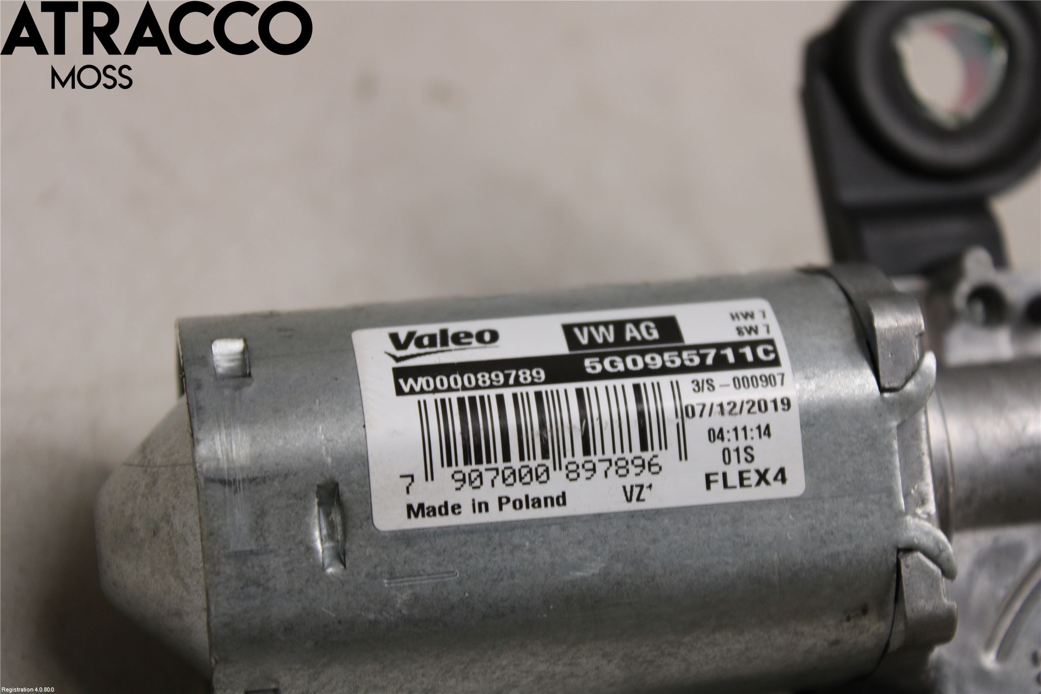 Volkswagen VW GOLF / E-GOLF VII 13-20 Viskermotor Bakluke