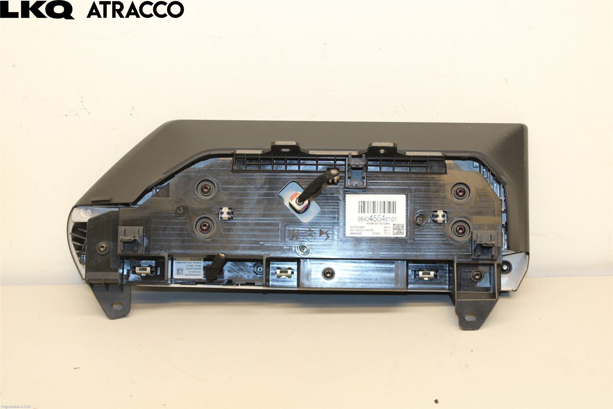Citroen C4/E-C4 C4X/E-C4X III 21- Multifunktionsdisplay