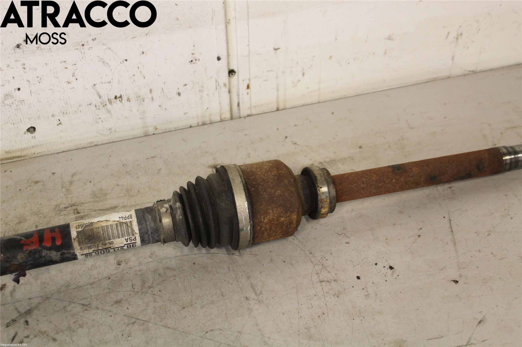 Peugeot 308 14-21 Drivaksel Foran Kompl Høyre