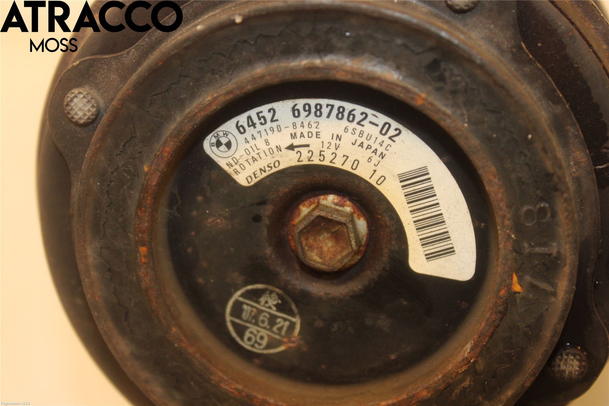 BMW 1 E87/81 5D/3D 03-11 Varme Ac Kompressor