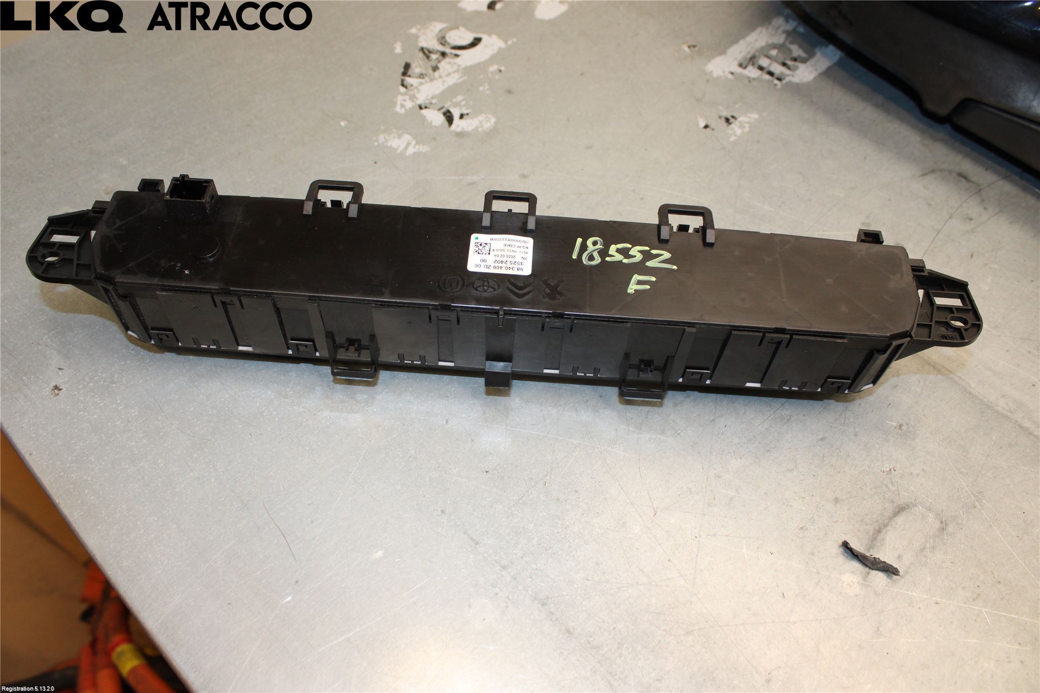 Volkswagen VW CADDY 11-15 Varme Ac Betjening-Display