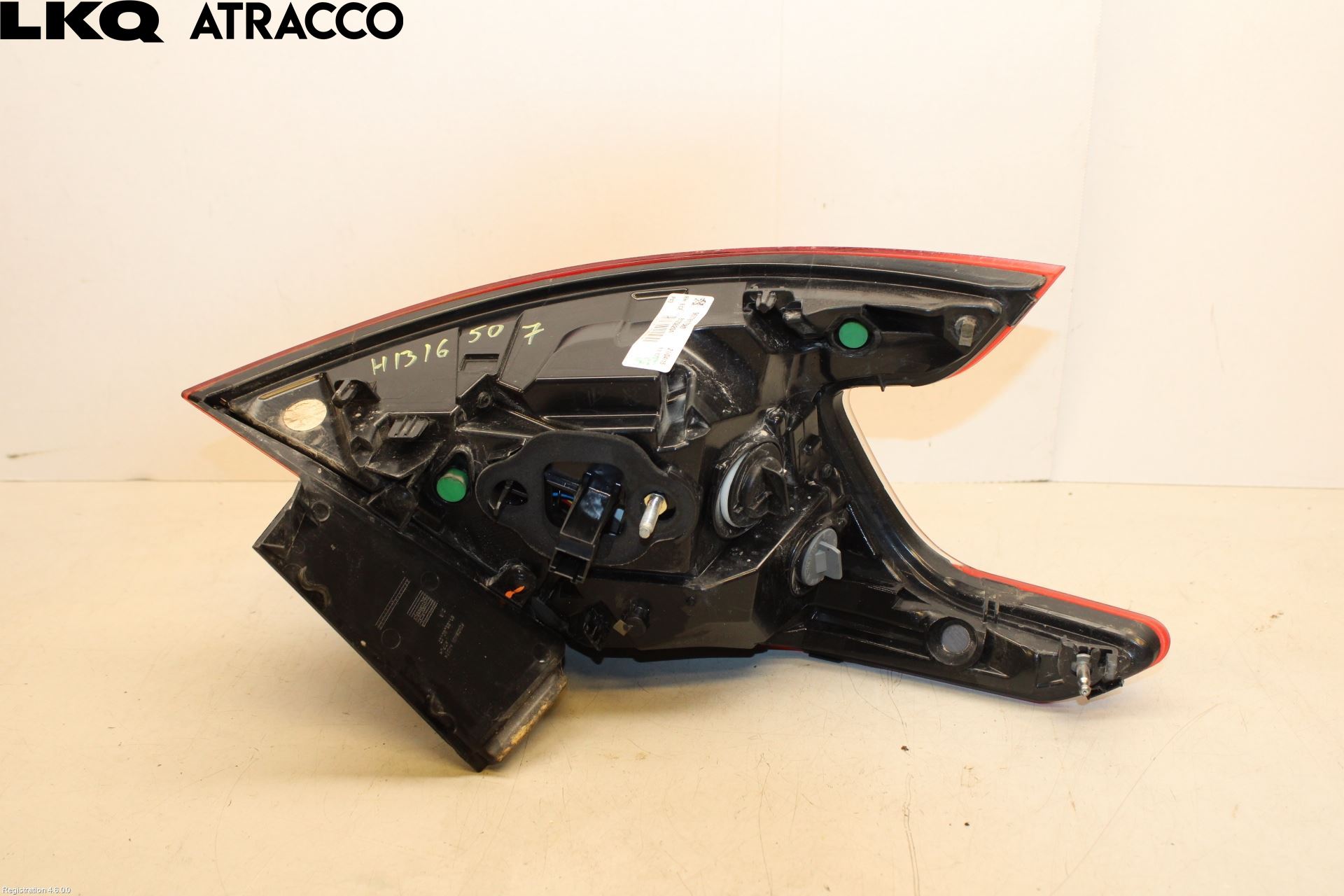 Peugeot 308 14-21 Baklykt Høyre