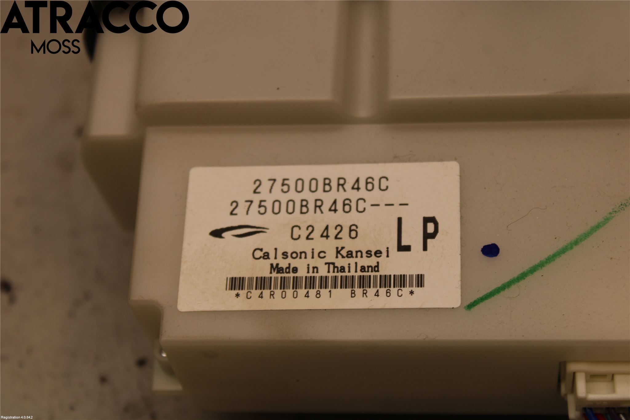 Nissan QASHQAI 10-14 Varme Ac Betjening-Display