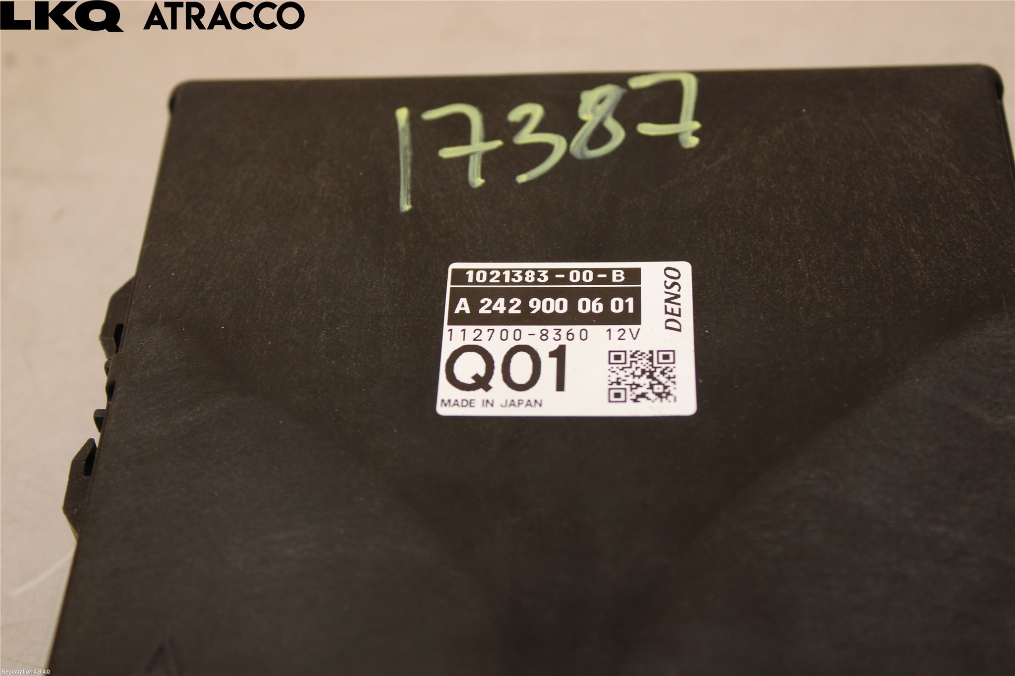 Mercedes-Benz MB B-KLASS (W246/W242) 12-19 Styreenhet Parkbrems