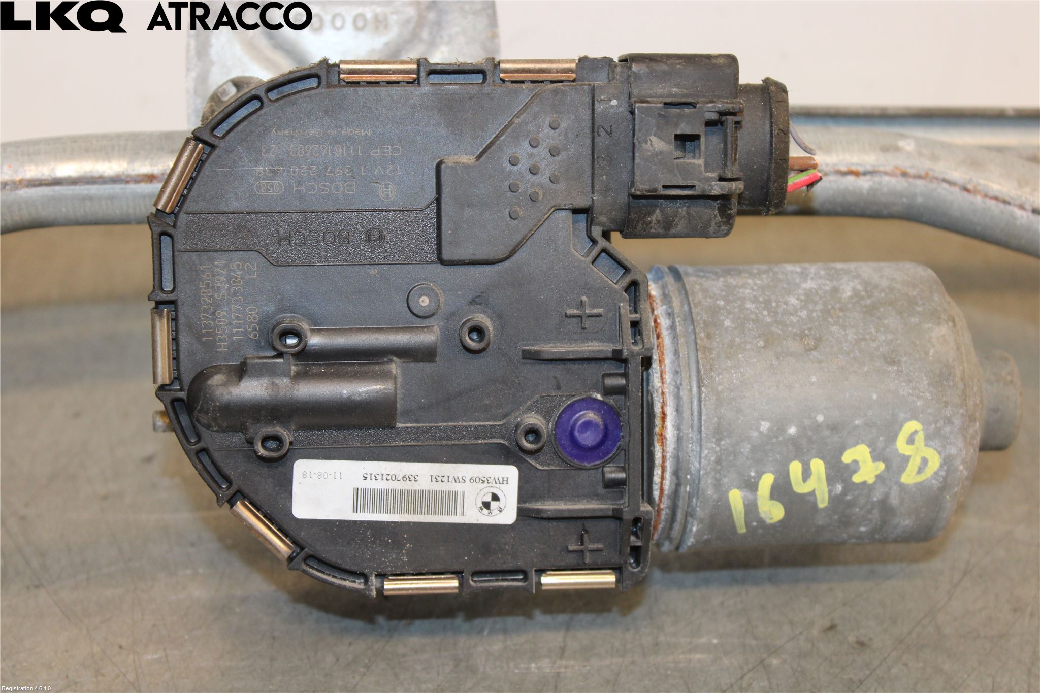 BMW X3 F25 10-17 Viskermotor Frontrute