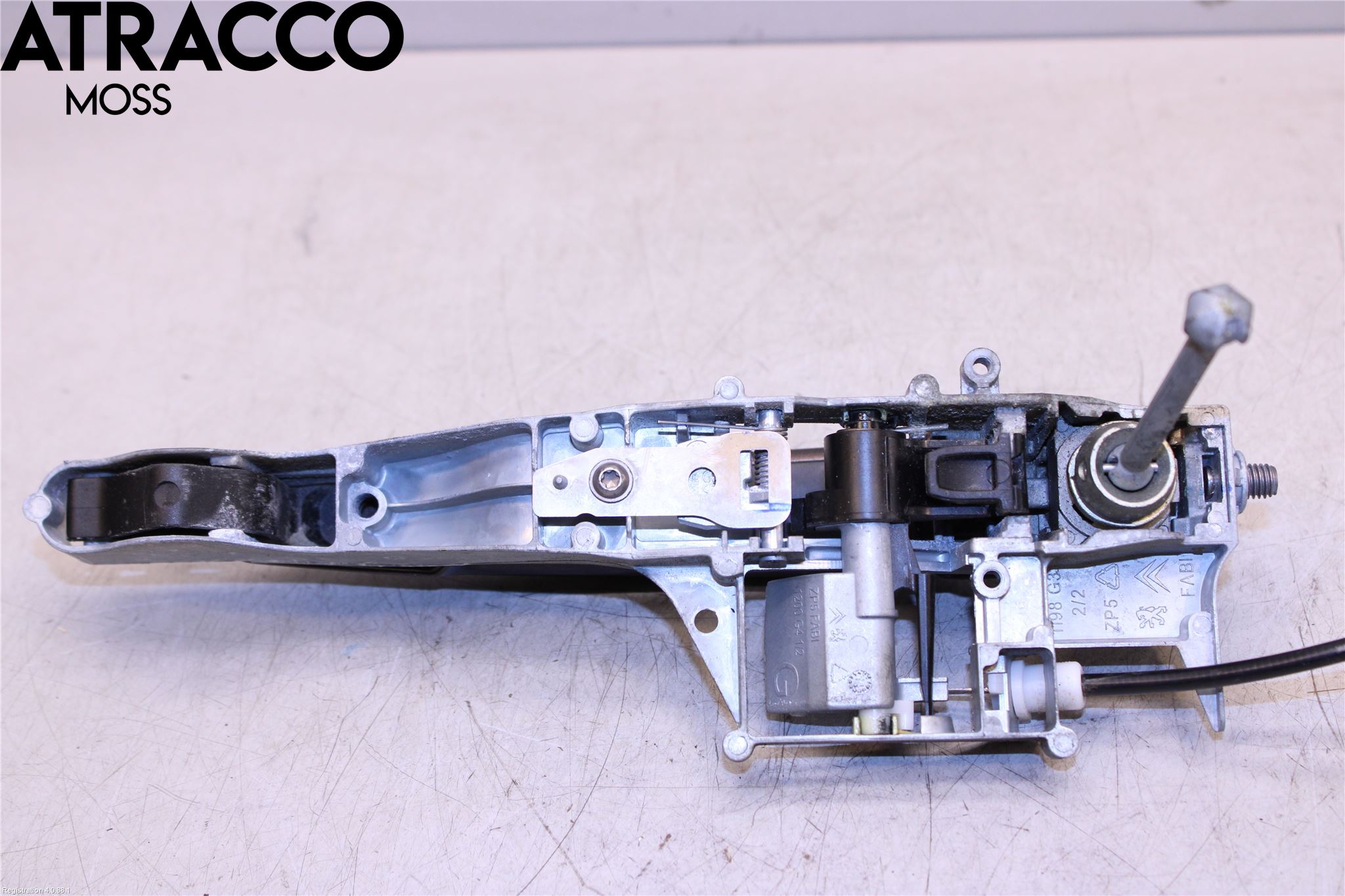 Peugeot 2008 13-20 Dørlås - Låsekasse