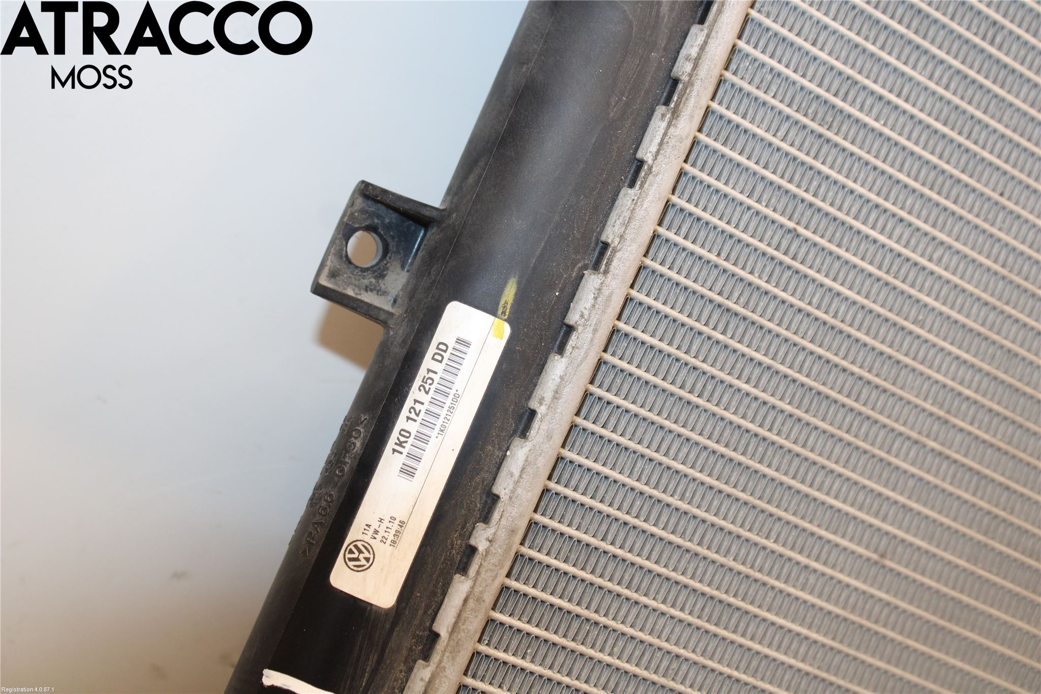 Volkswagen VW TOURAN 10-15 Radiator Manuell