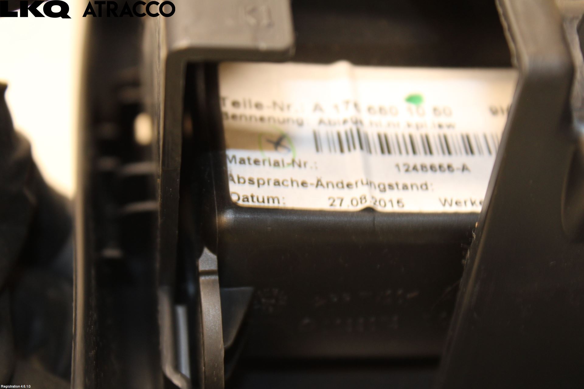 Mercedes-Benz MB CLA-KLASS (C117/X117) 13-19 Dashbord Kanal - Dyse
