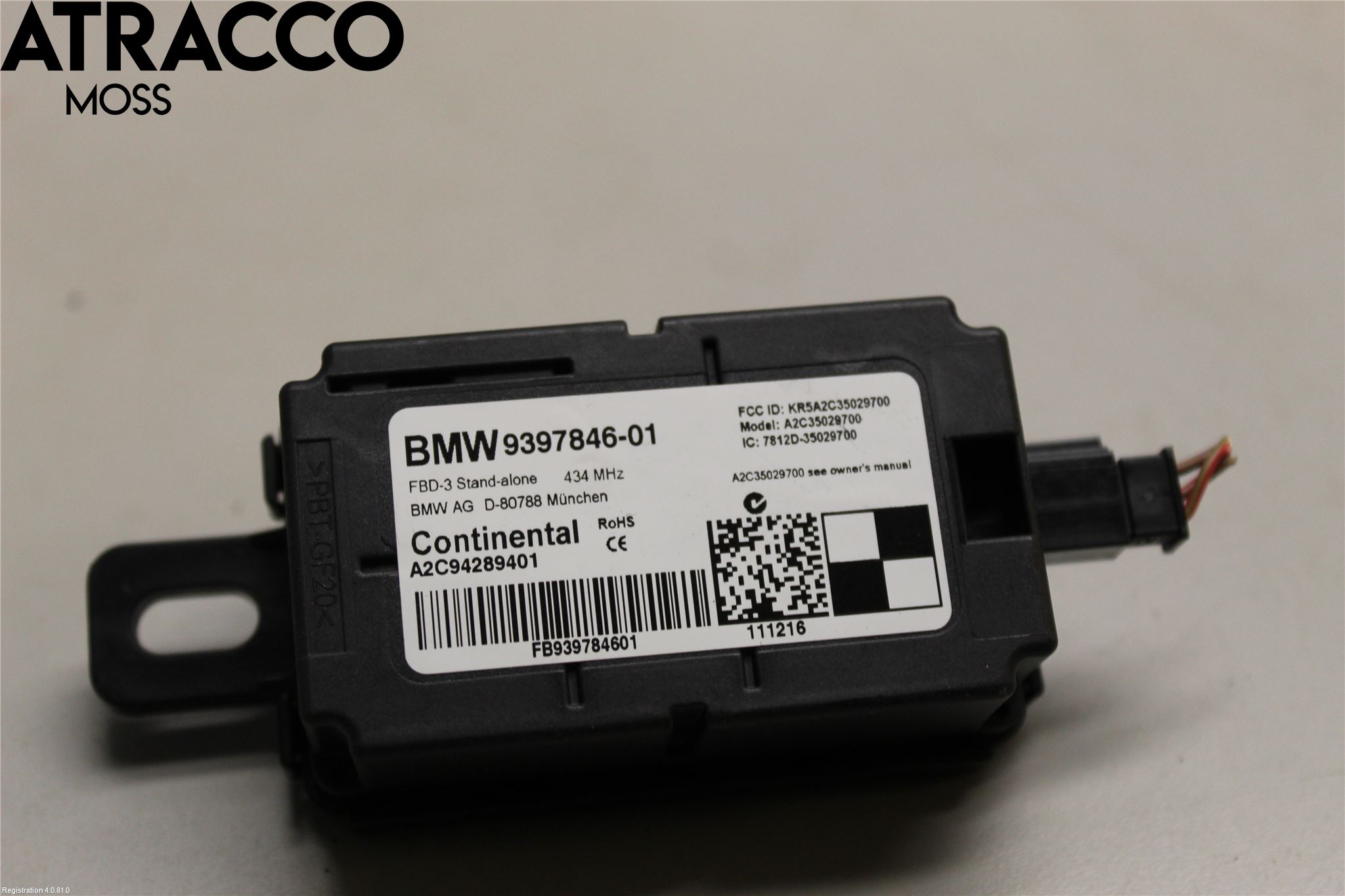 BMW i3 I01 13-22 Stereo Radio Øvrig