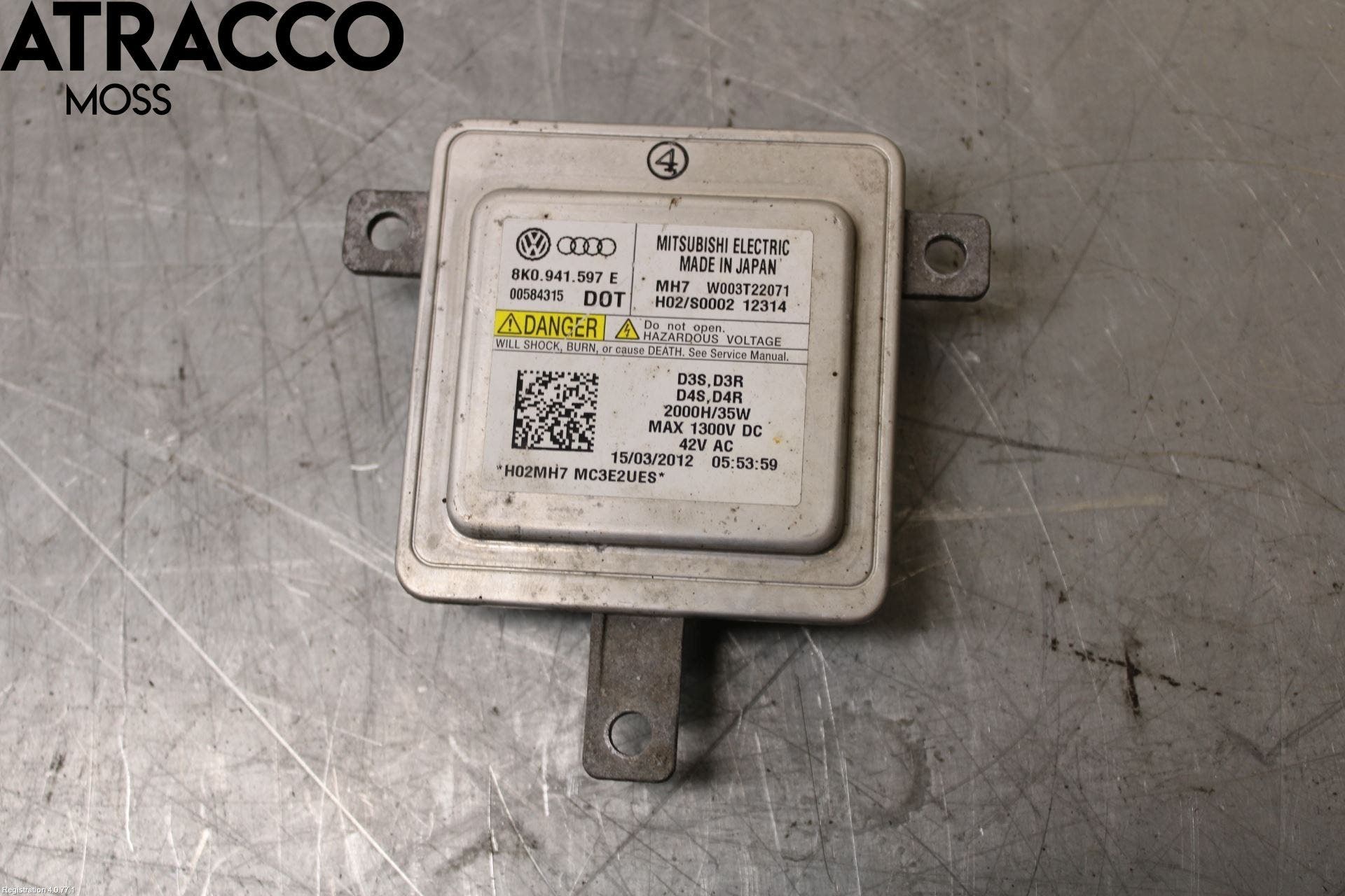 Audi A1/S1 11-18 Styreenhet Xenon