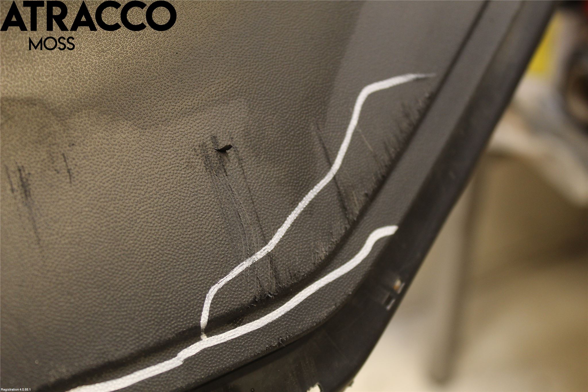 Volkswagen VW POLO 10-17 Spoiler Foran