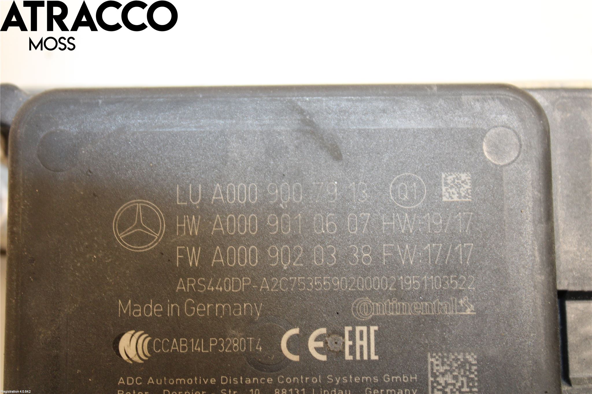 Mercedes-Benz MB E-KLASS (W213) 16-23 Sensor Kollisjonsbeskyttelse