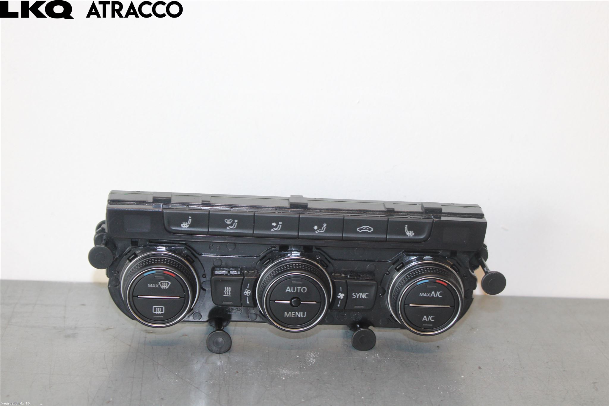 Volkswagen VW GOLF / E-GOLF VII 13-20 Varme Ac Betjening-Display