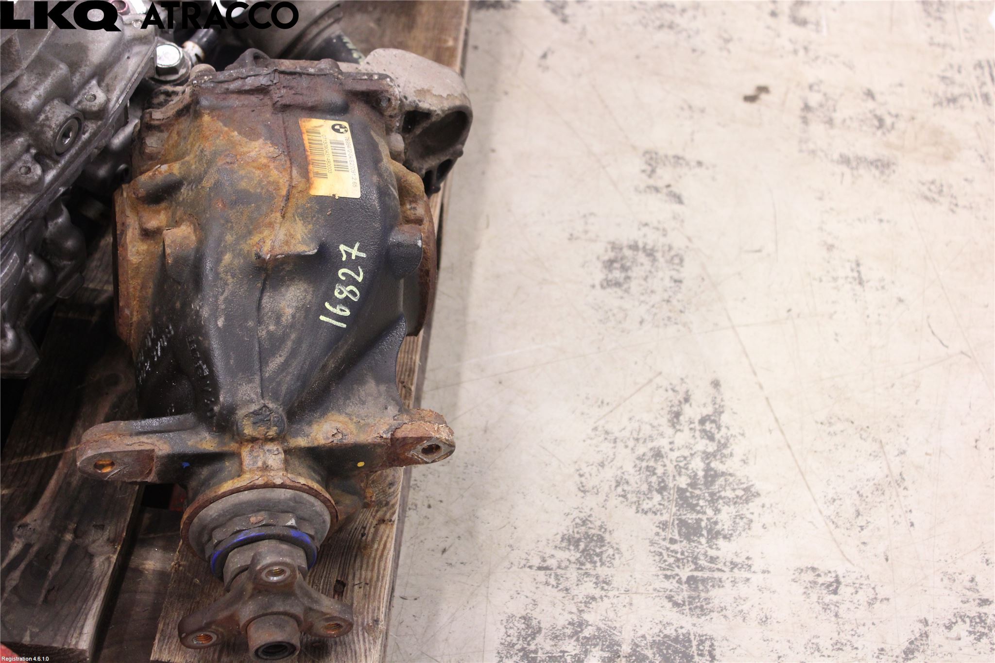 BMW 1 F20/F21 11-19 Bakaksel Kardang Bak -Diff