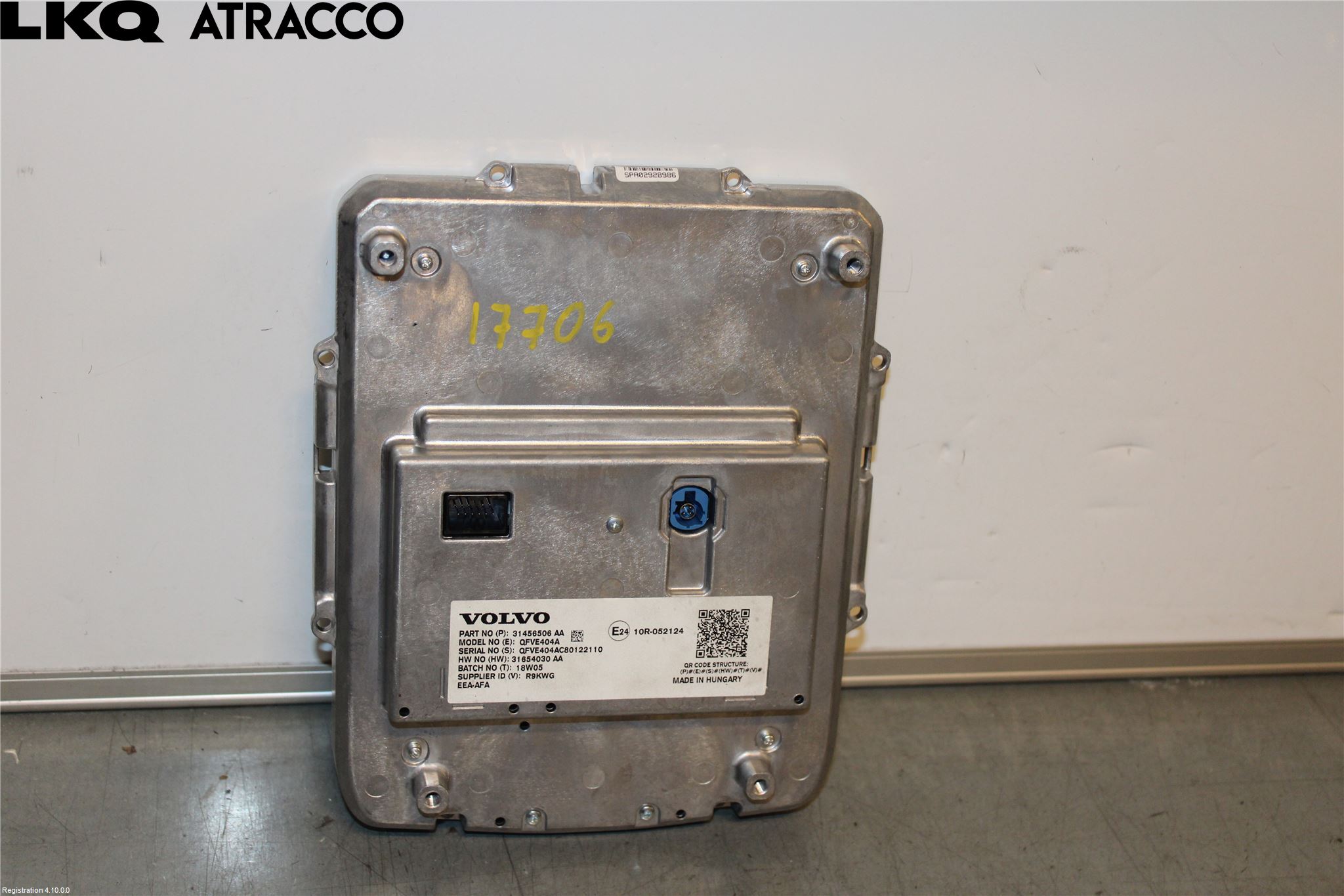 Volvo V90 17->> Multifunktionsdisplay