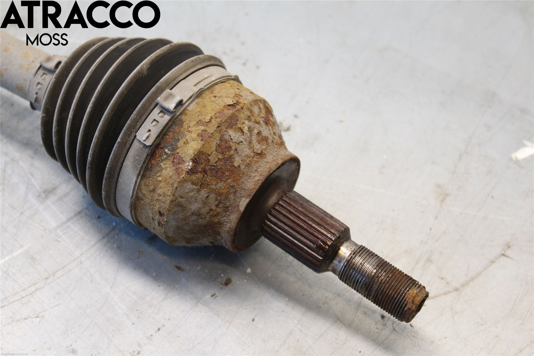 Ford TRANSIT/TOURNEO CONNECT 13-22 Drivaksel Foran Kompl Høyre