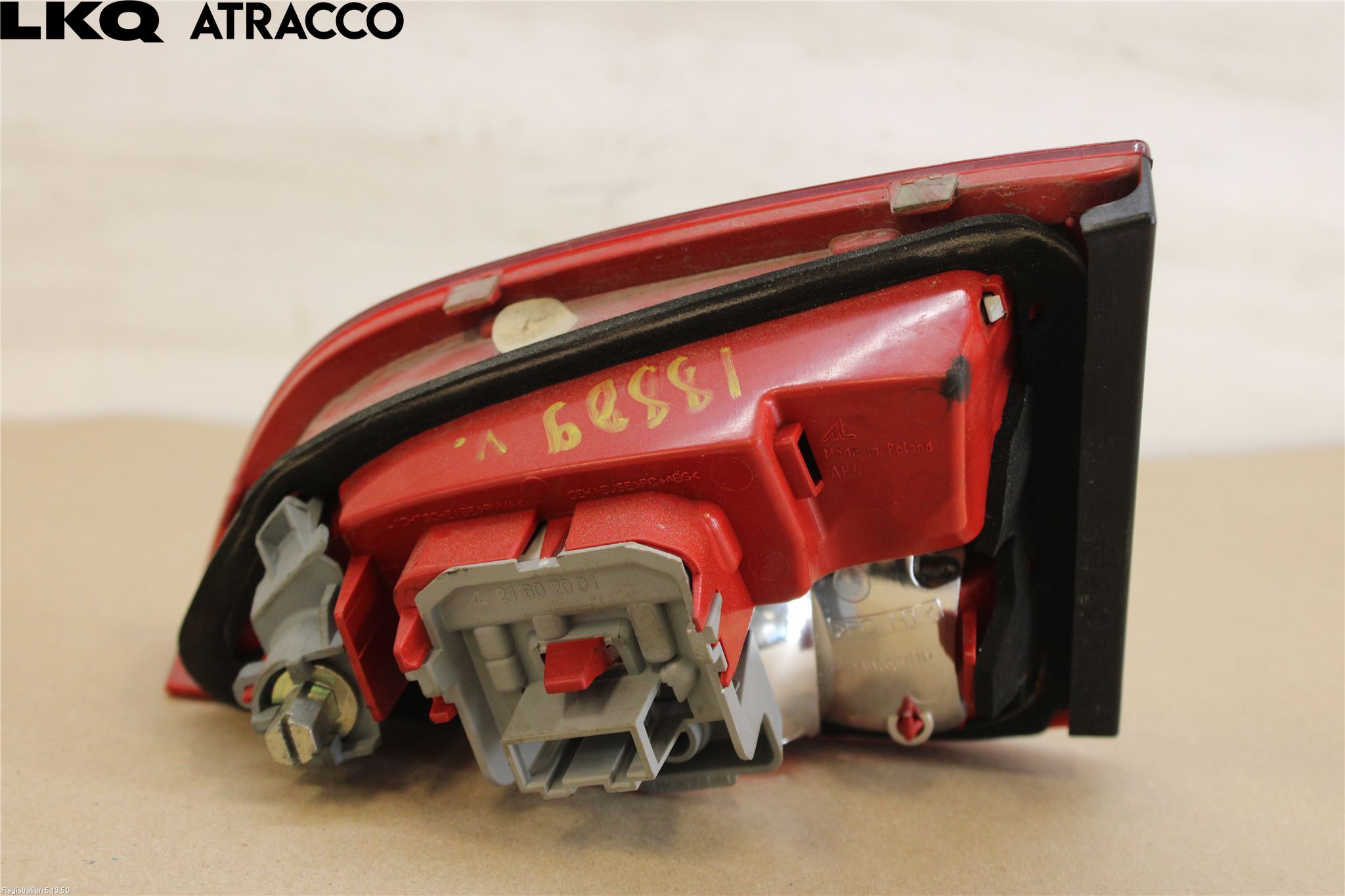 Audi A4/S4 08-11 Baklykt Venstre