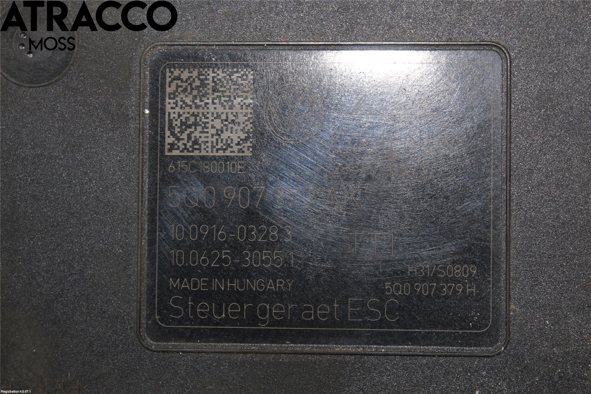 Volkswagen VW GOLF / E-GOLF VII 13-20 Abs Hydraulikkaggregat