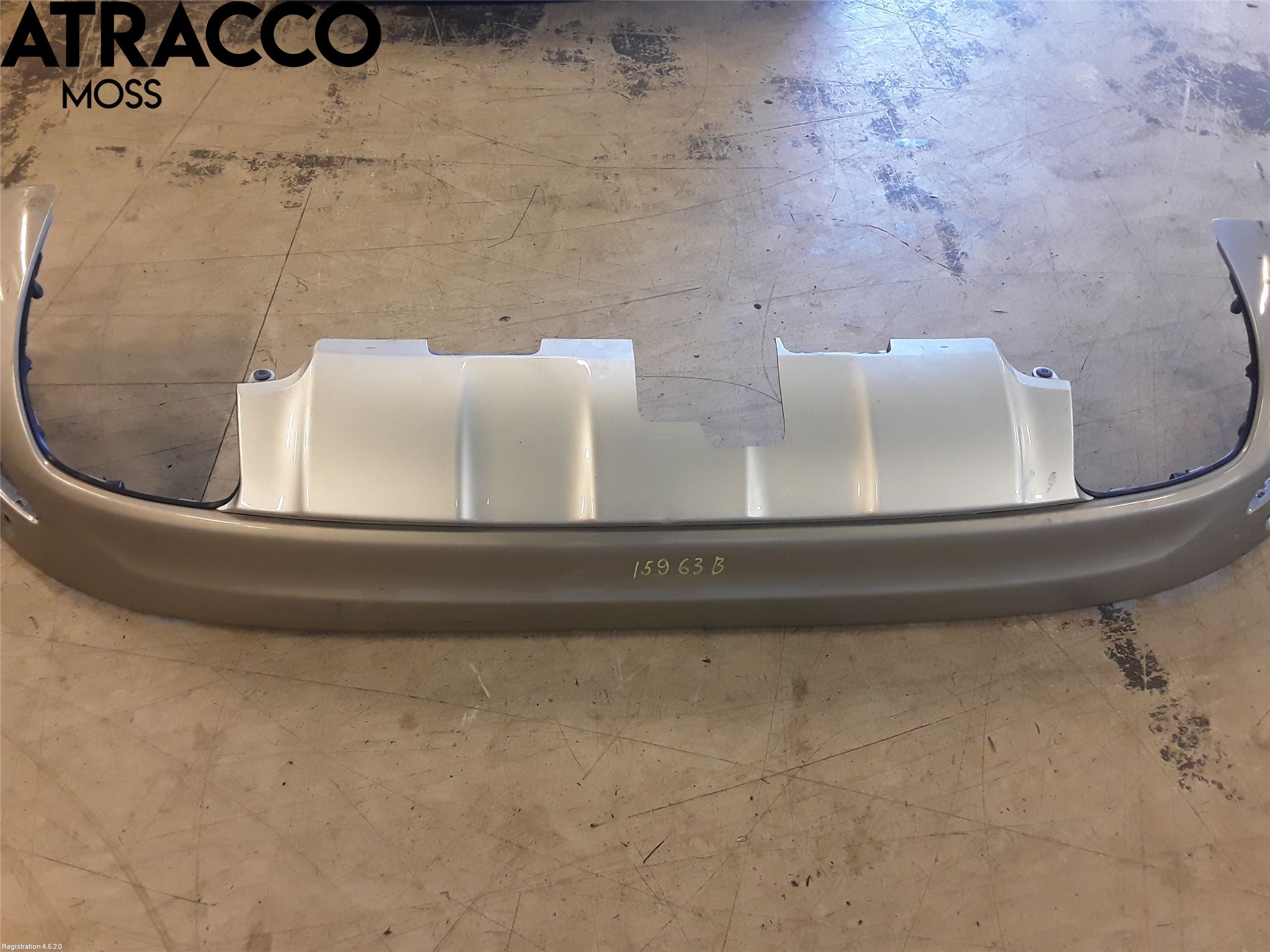 Volvo XC60 09-13 Støtfanger Bak