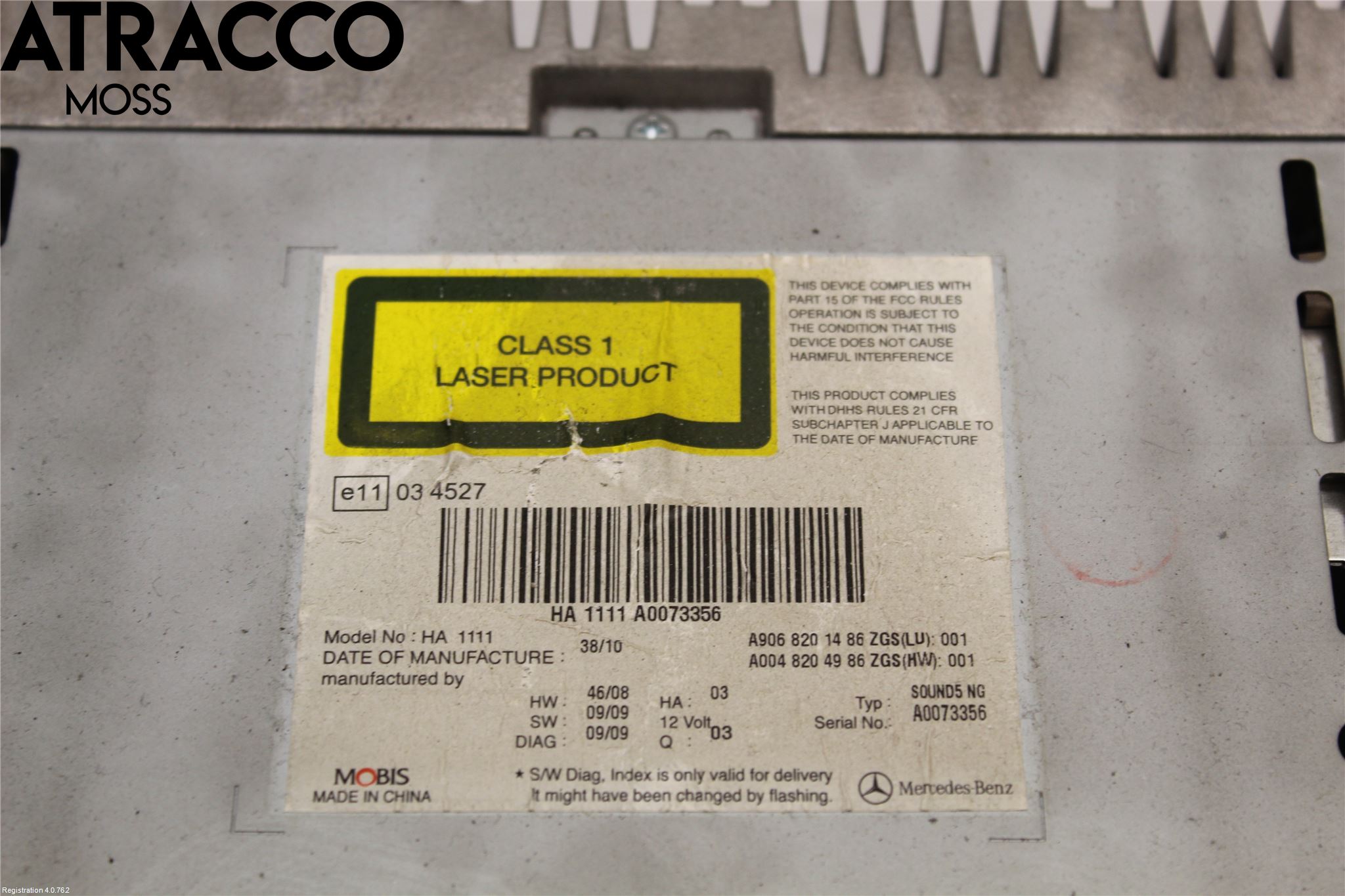 Mercedes-Benz MB SPRINTER (W906) 06-18 Stereo Radio