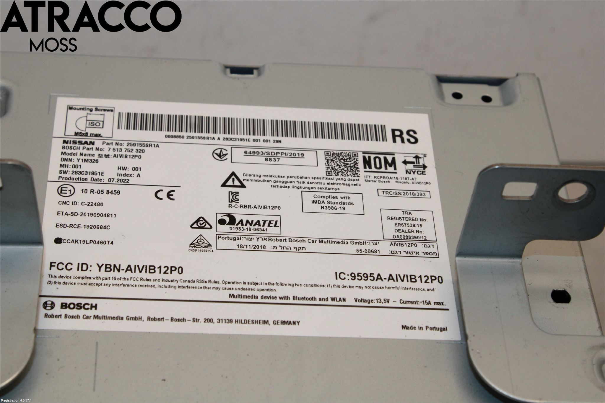 Nissan LEAF 18- Gps Navigator