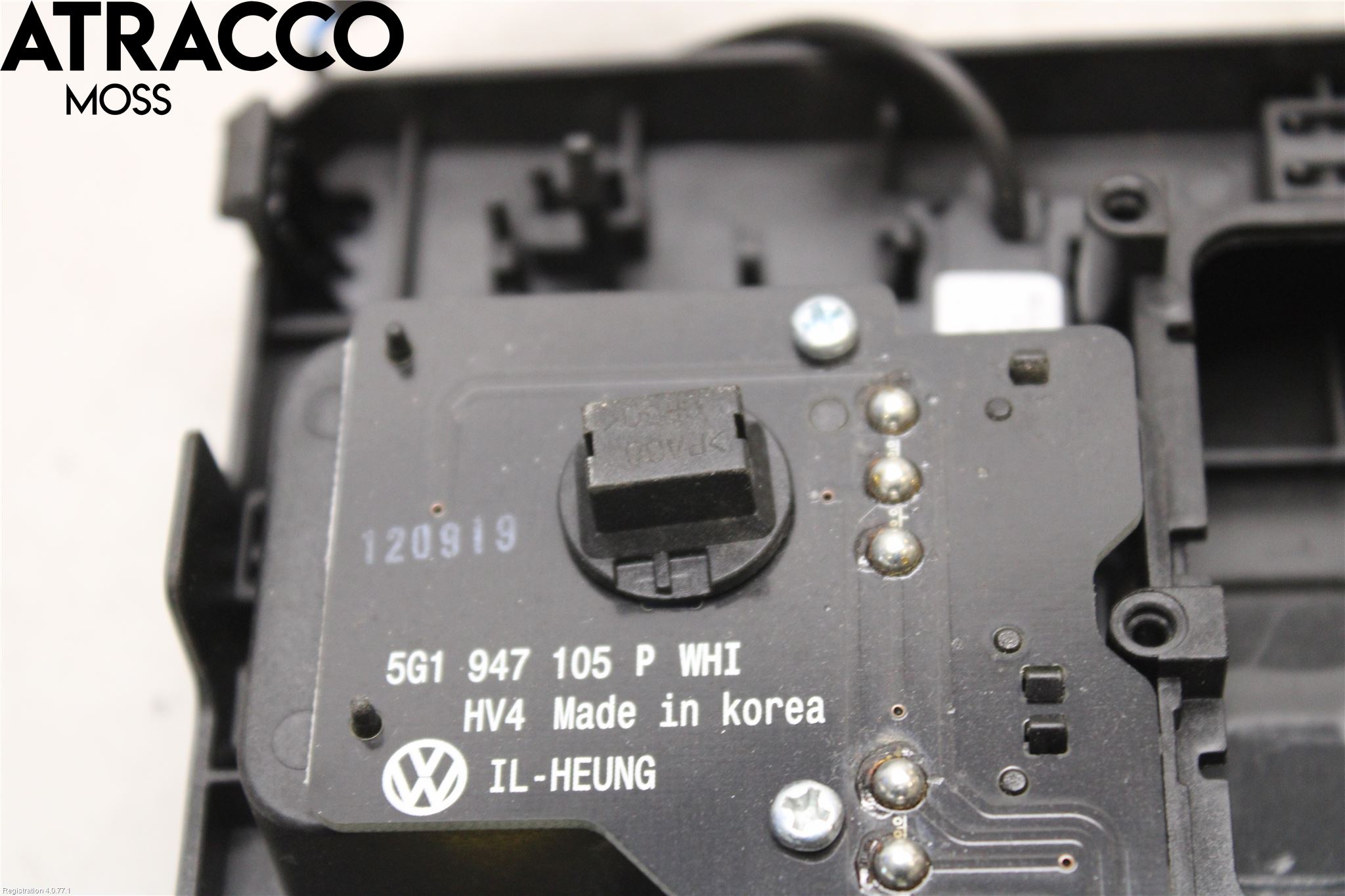 Volkswagen VW GOLF / E-GOLF VII 13-20 Innr Taklys