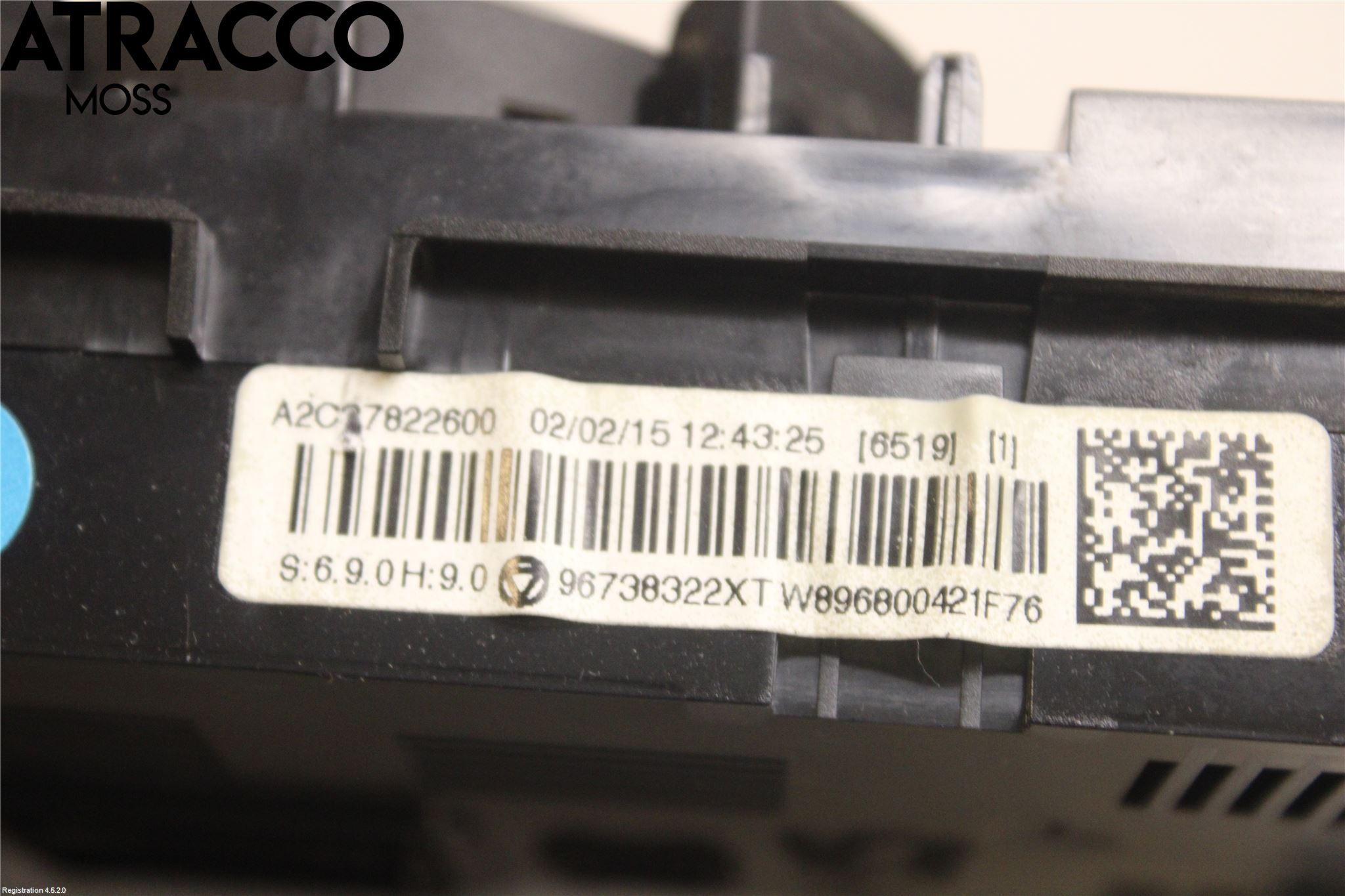 Peugeot 3008 09-16 Varme Ac Betjening-Display