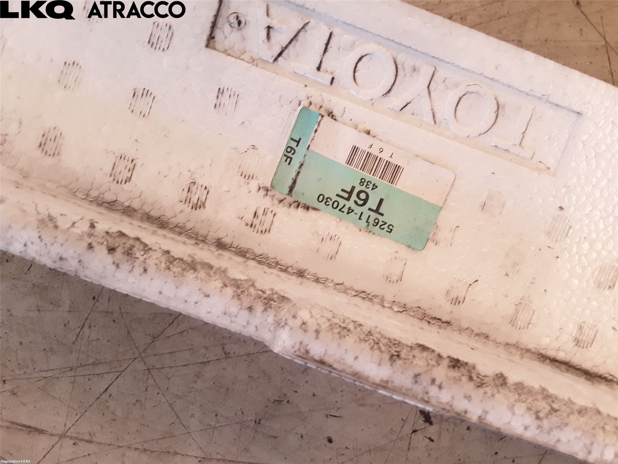 Toyota PRIUS NWH20 04-08 Støtfanger Foran Demper