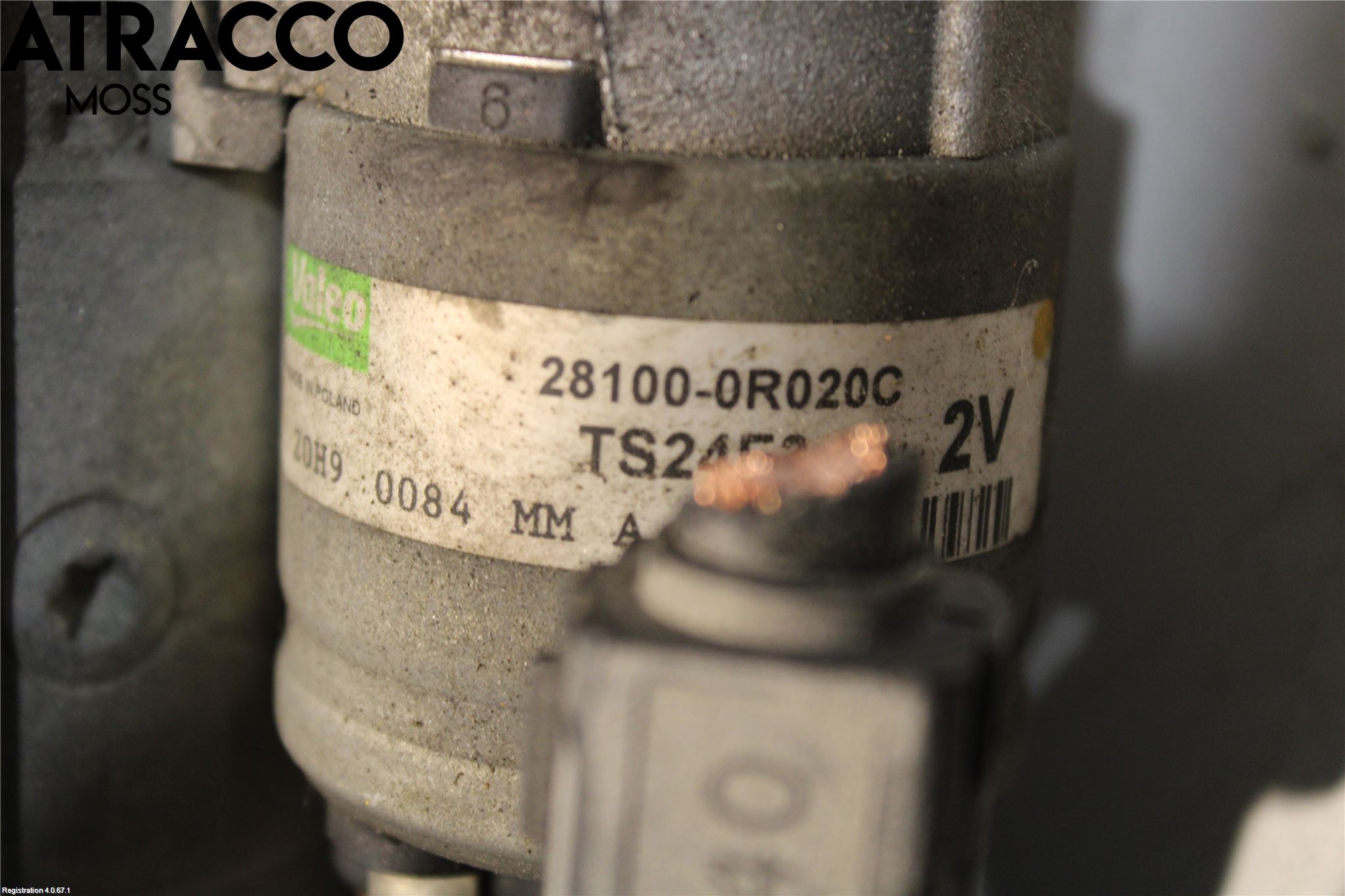 Toyota VERSO 09-18 Startmotor Diesel