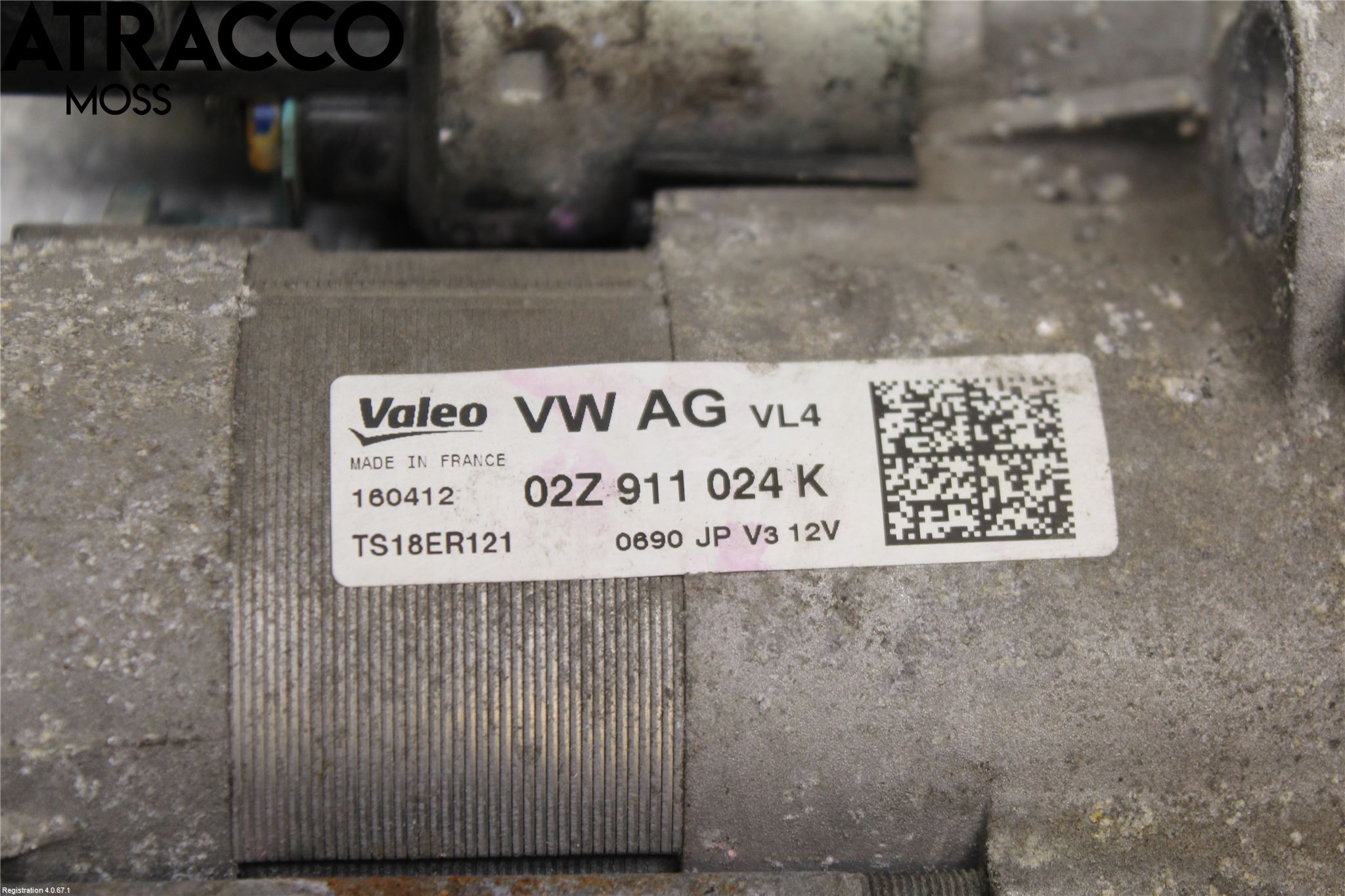 Volkswagen VW GOLF VI 09-13 Startmotor Diesel