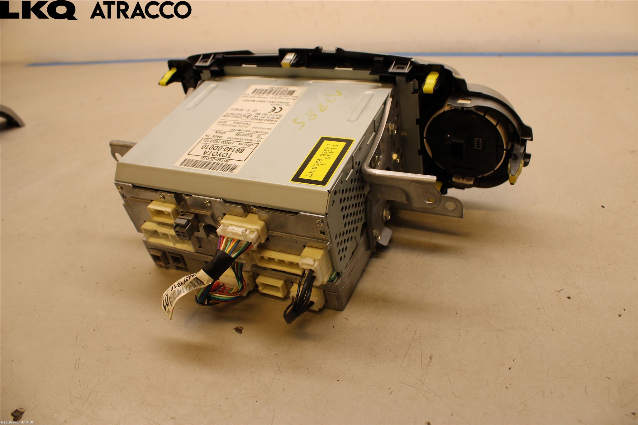 Toyota YARIS XP130 12-14 Multifunktionsdisplay