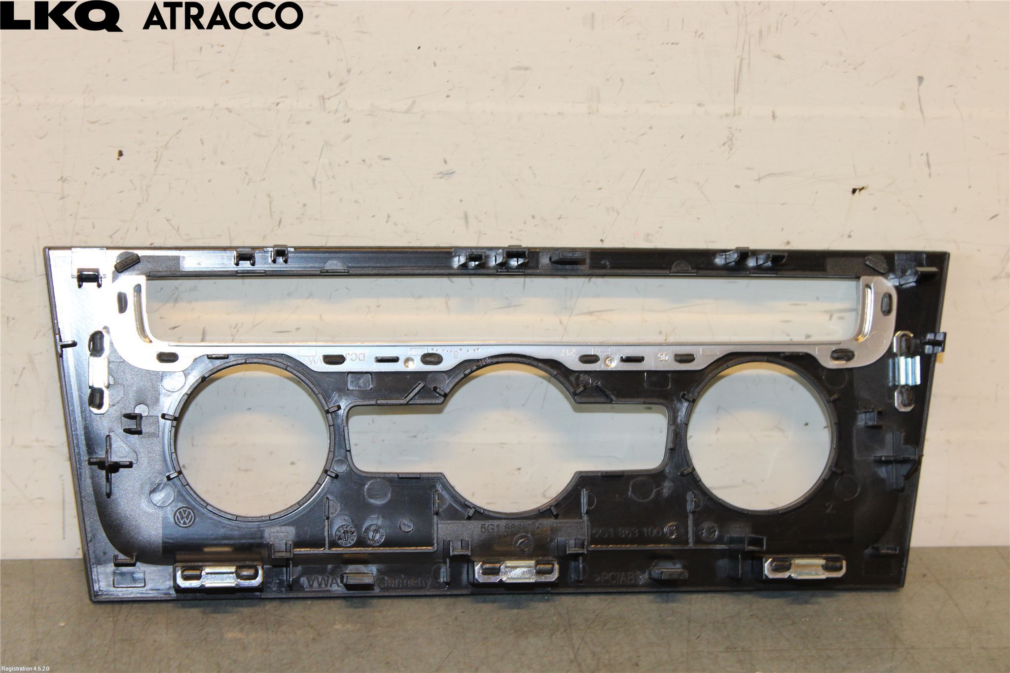 Volkswagen VW GOLF / E-GOLF VII 13-20 Instrument Ramme