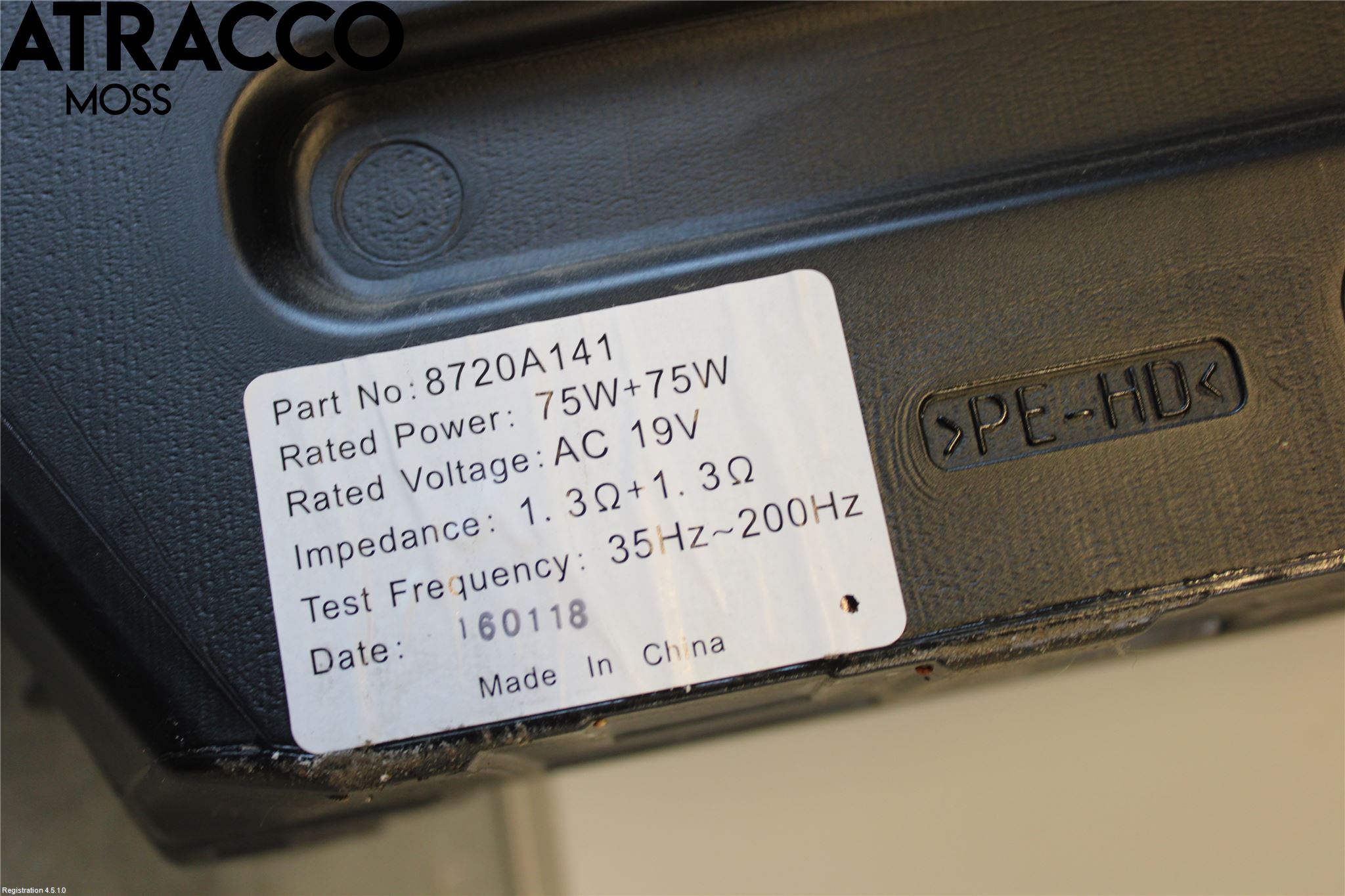 Mitsubishi OUTLANDER 13-21 Innr Høyttaler