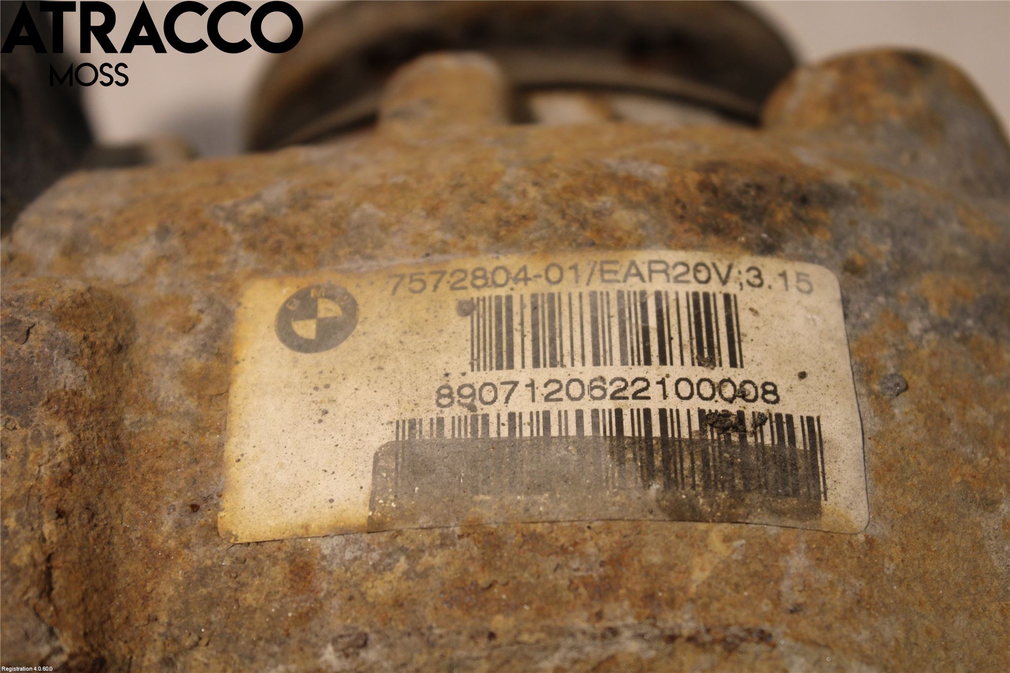 BMW 3 E90/91 SED/TOU 05-12 Bakaksel Kardang Bak -Diff