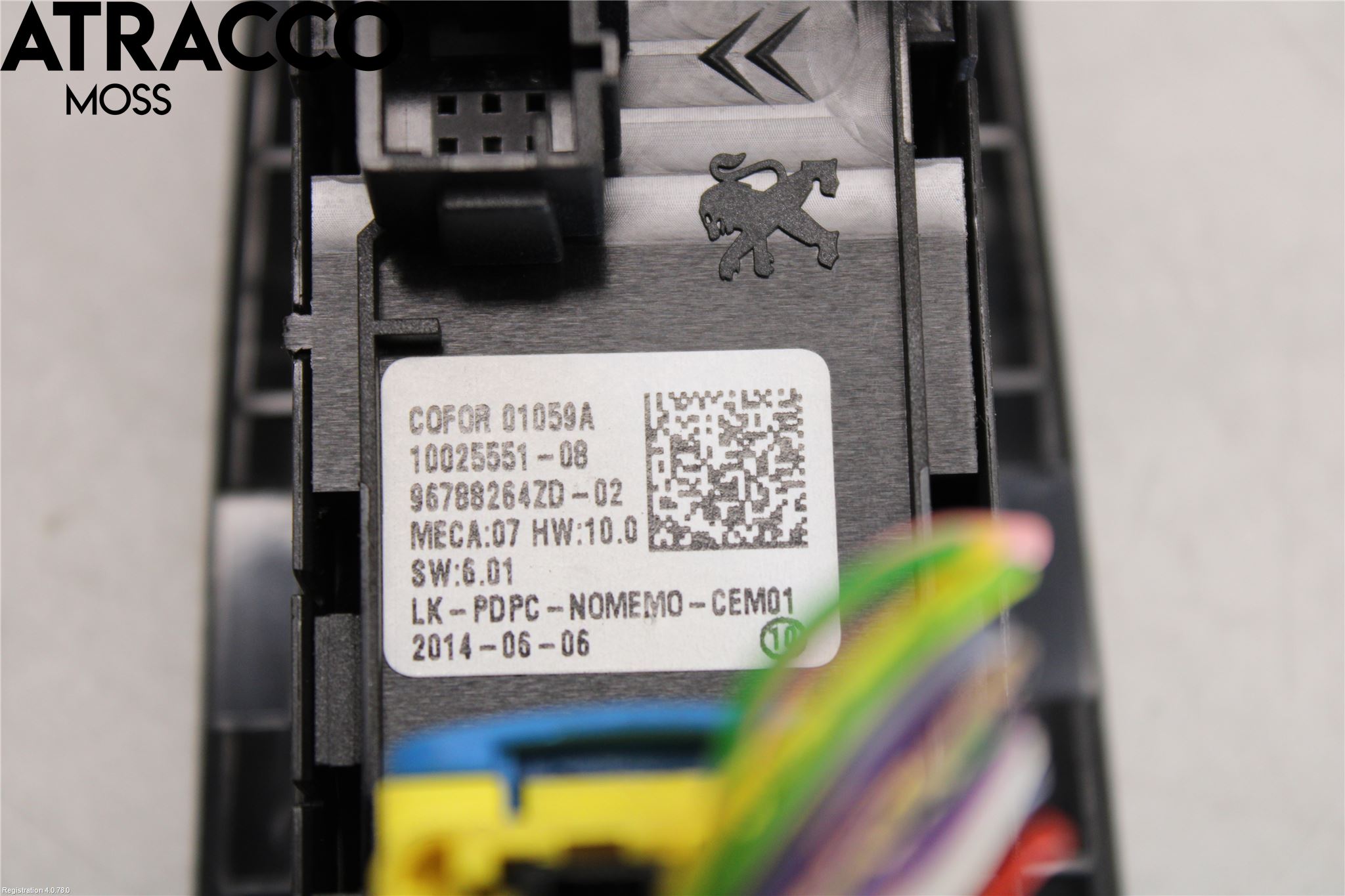 Peugeot 308 14-21 Bryter Vindusheis